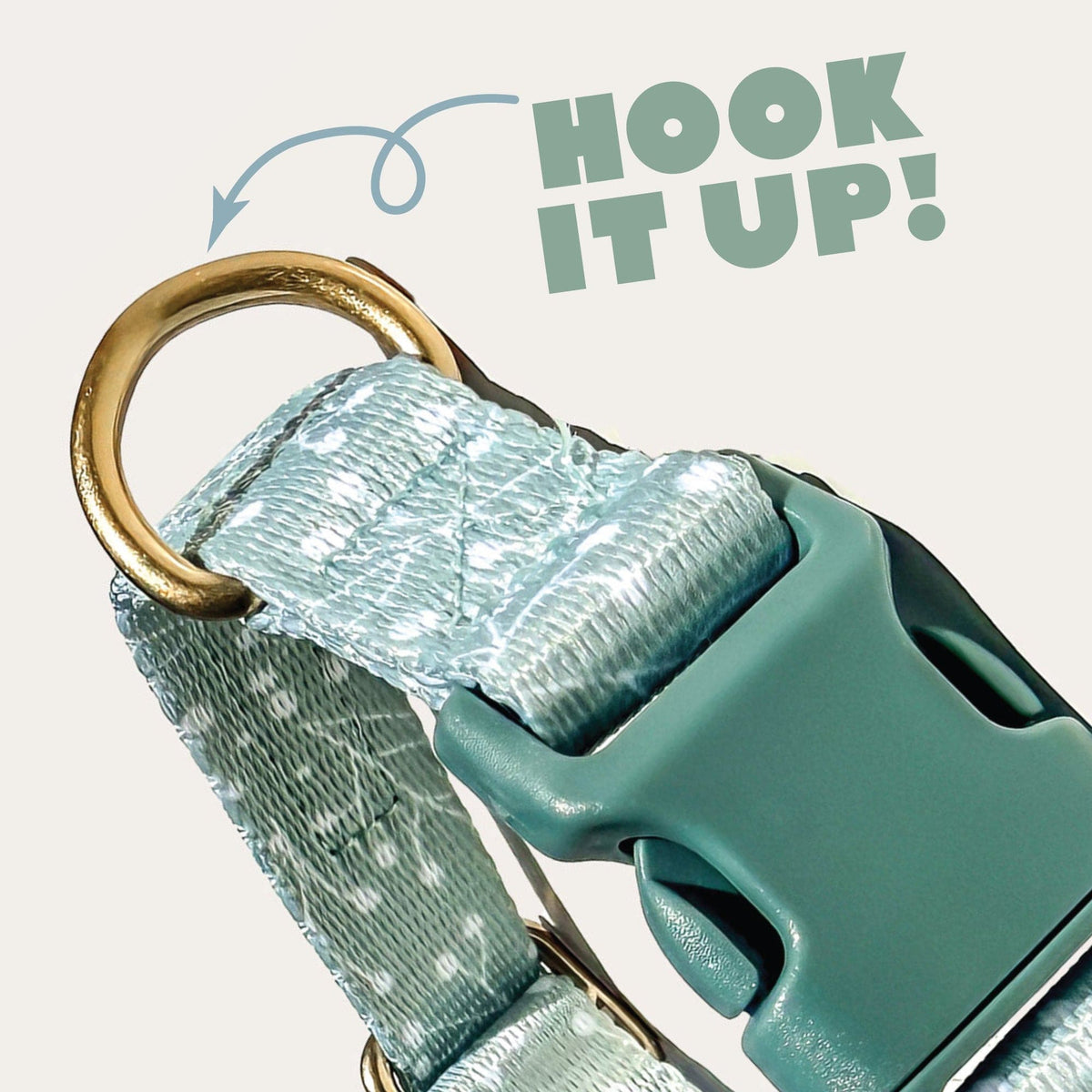 Bop Pop Pets Juniper Dog Collar available in Joshua Tree at JT Trading Post