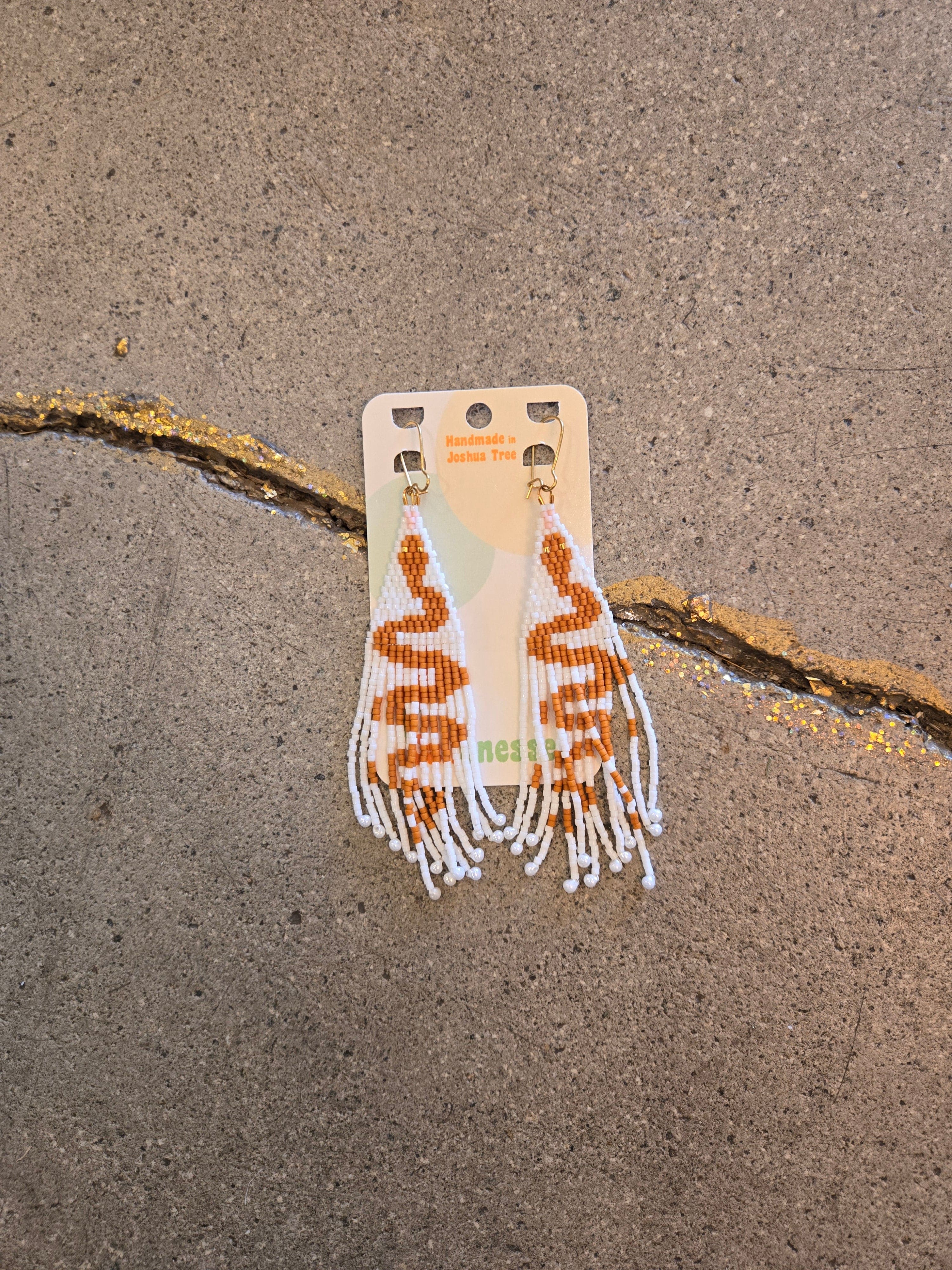 Calinnessee Designs Beaded Snake Fringe available in Joshua Tree at JT Trading Post