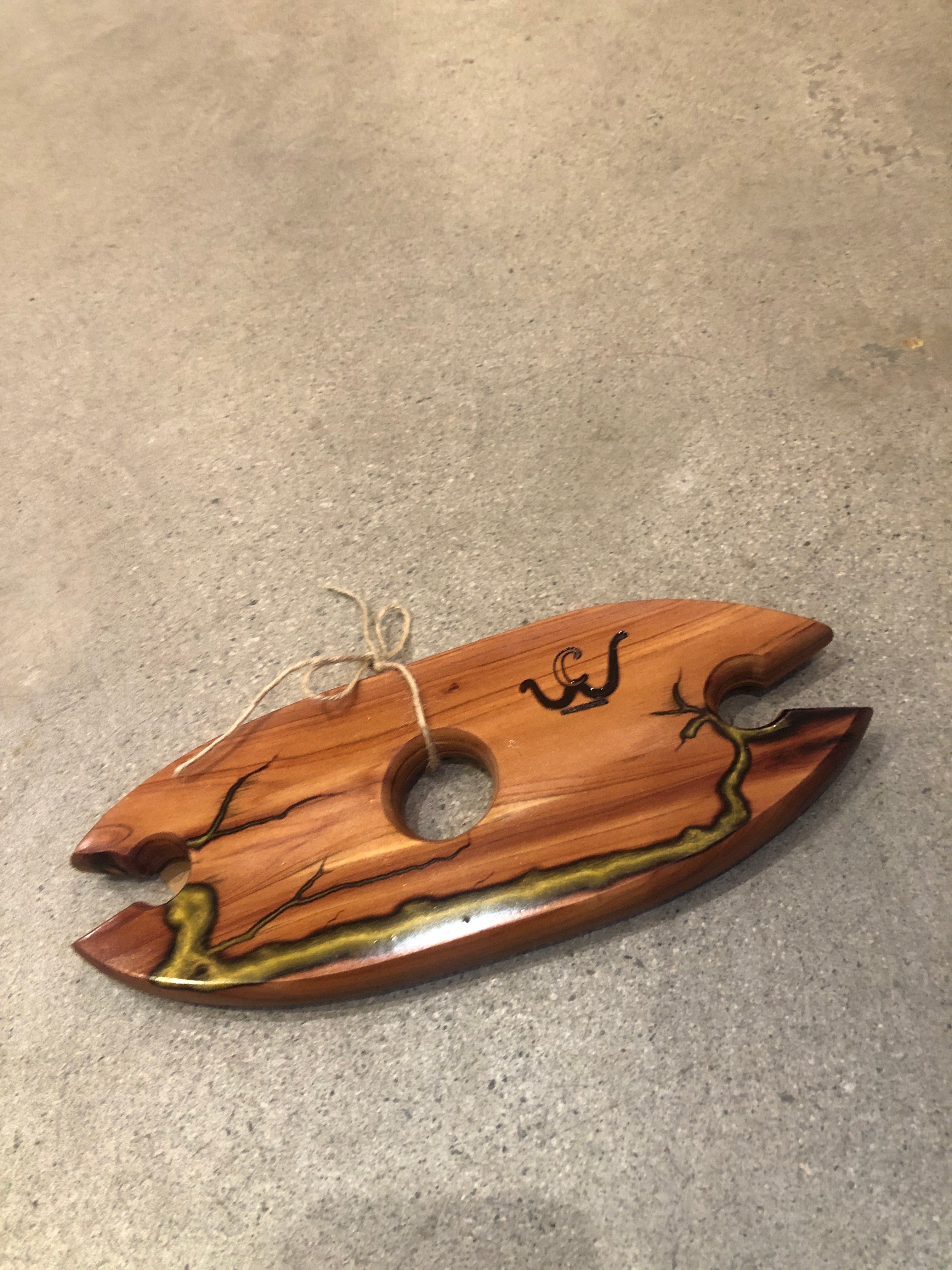 Cliffies Woodworking Wine Glass Carry available in Joshua Tree at JT Trading Post