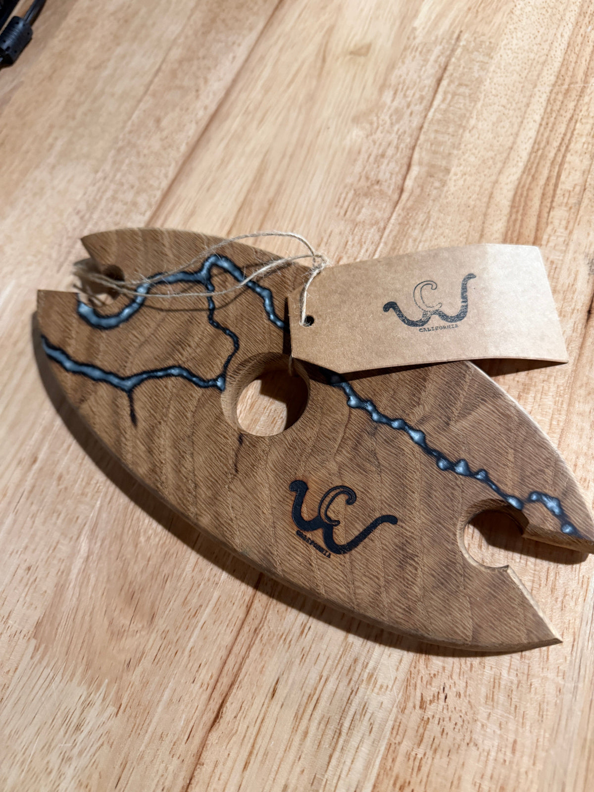 Cliffies Woodworking Wine Glass Carry available in Joshua Tree at JT Trading Post