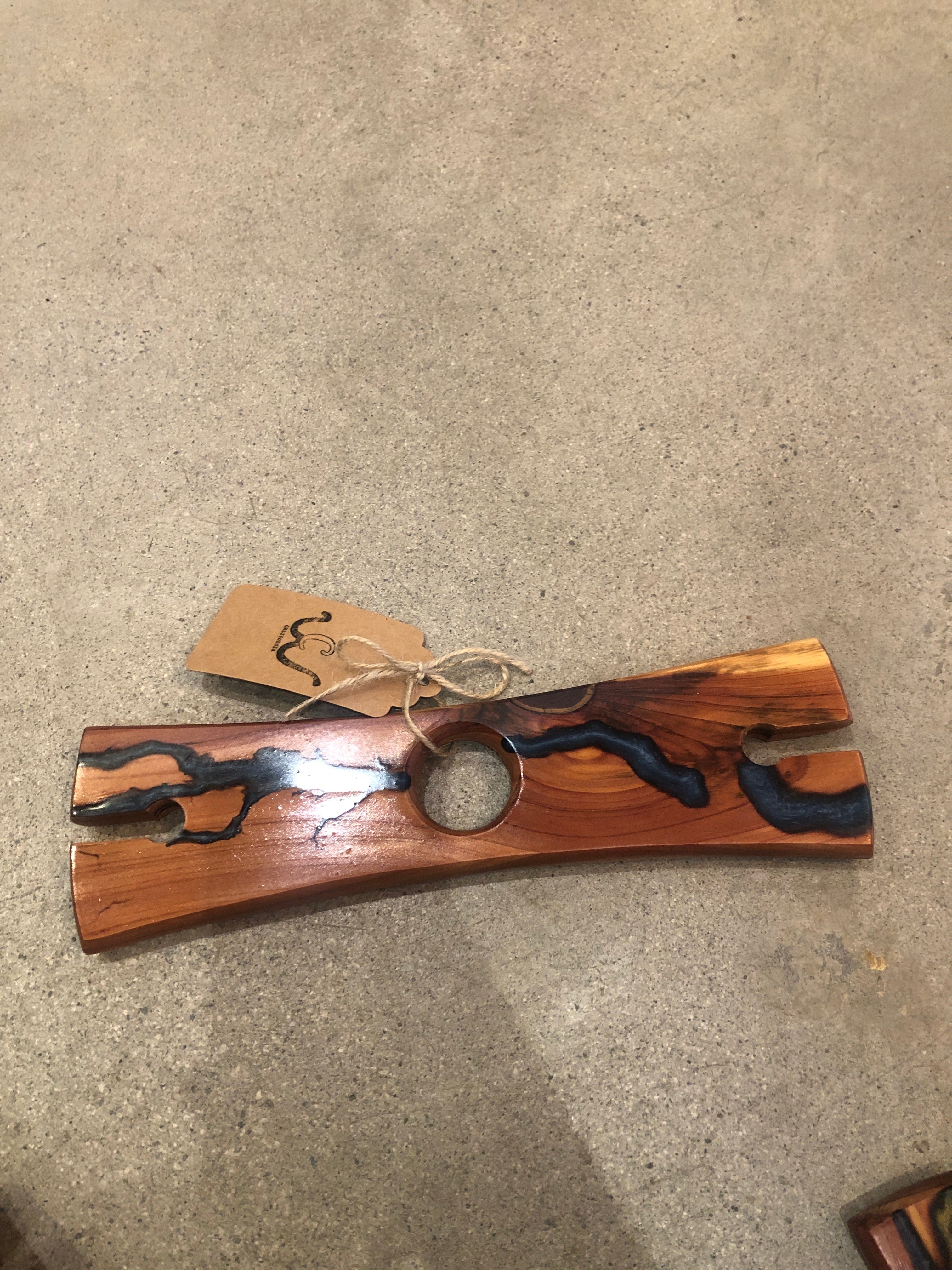Cliffies Woodworking Wine Glass Carry available in Joshua Tree at JT Trading Post