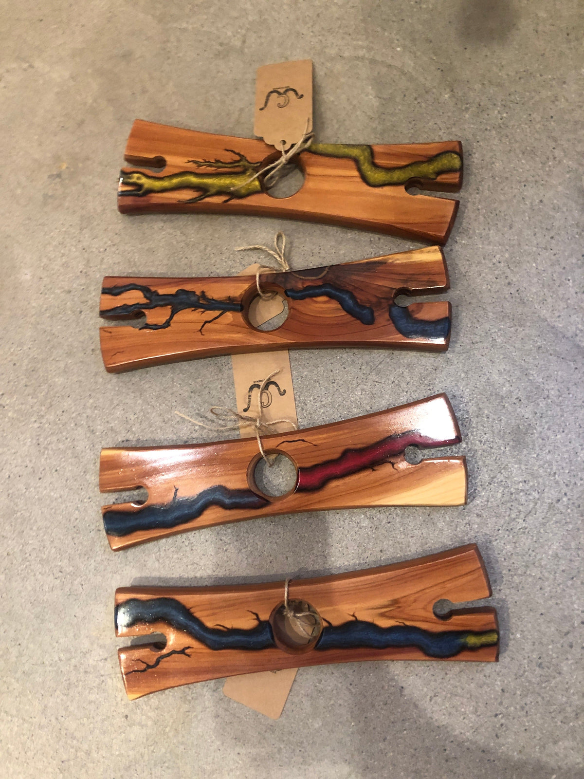 Cliffies Woodworking Wine Glass Carry available in Joshua Tree at JT Trading Post