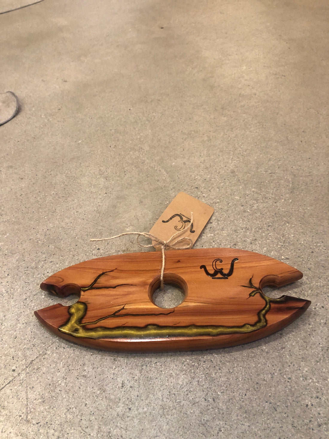 Cliffies Woodworking Wine Glass Carry available in Joshua Tree at JT Trading Post