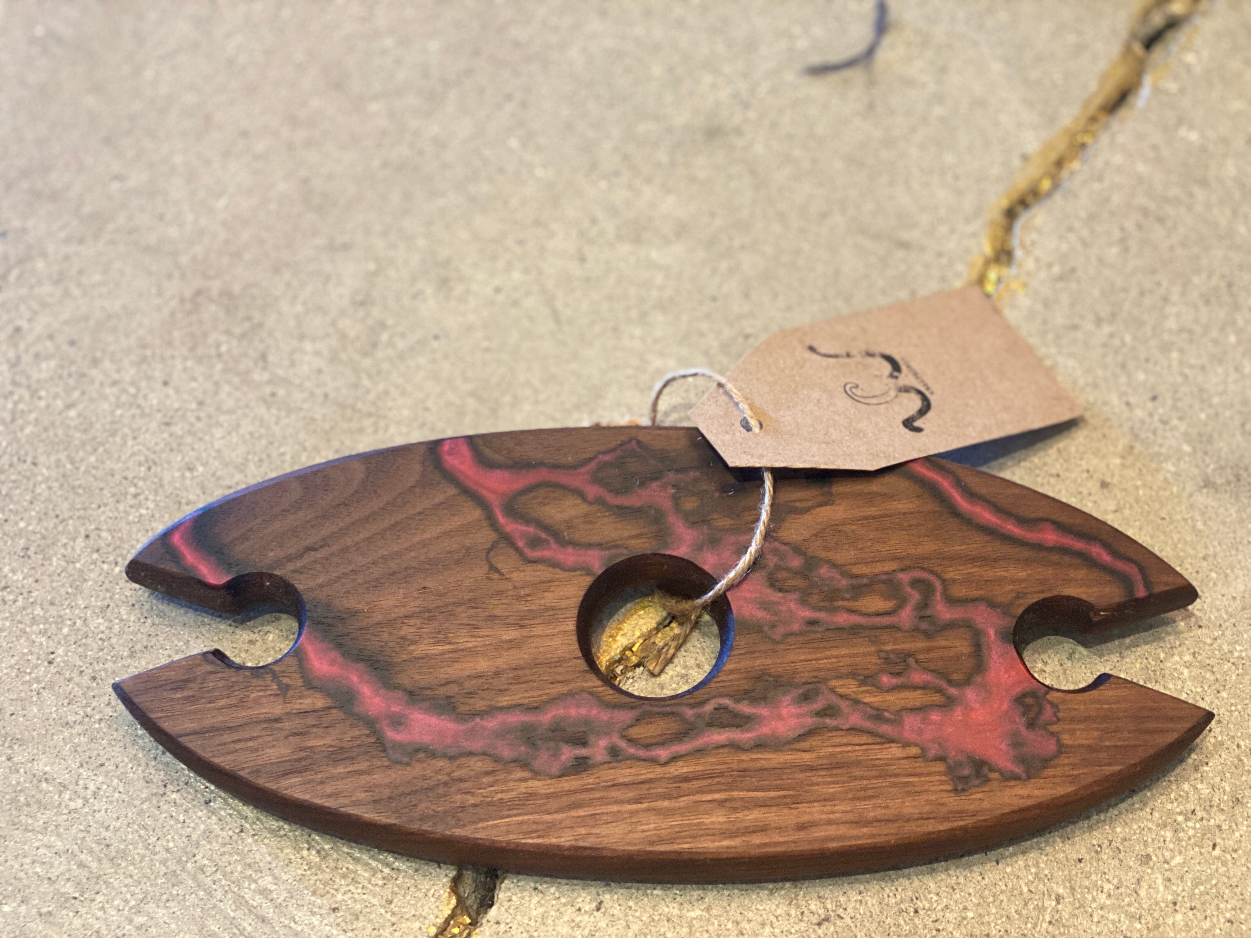 Cliffies Woodworking Wine Glass Carry available in Joshua Tree at JT Trading Post