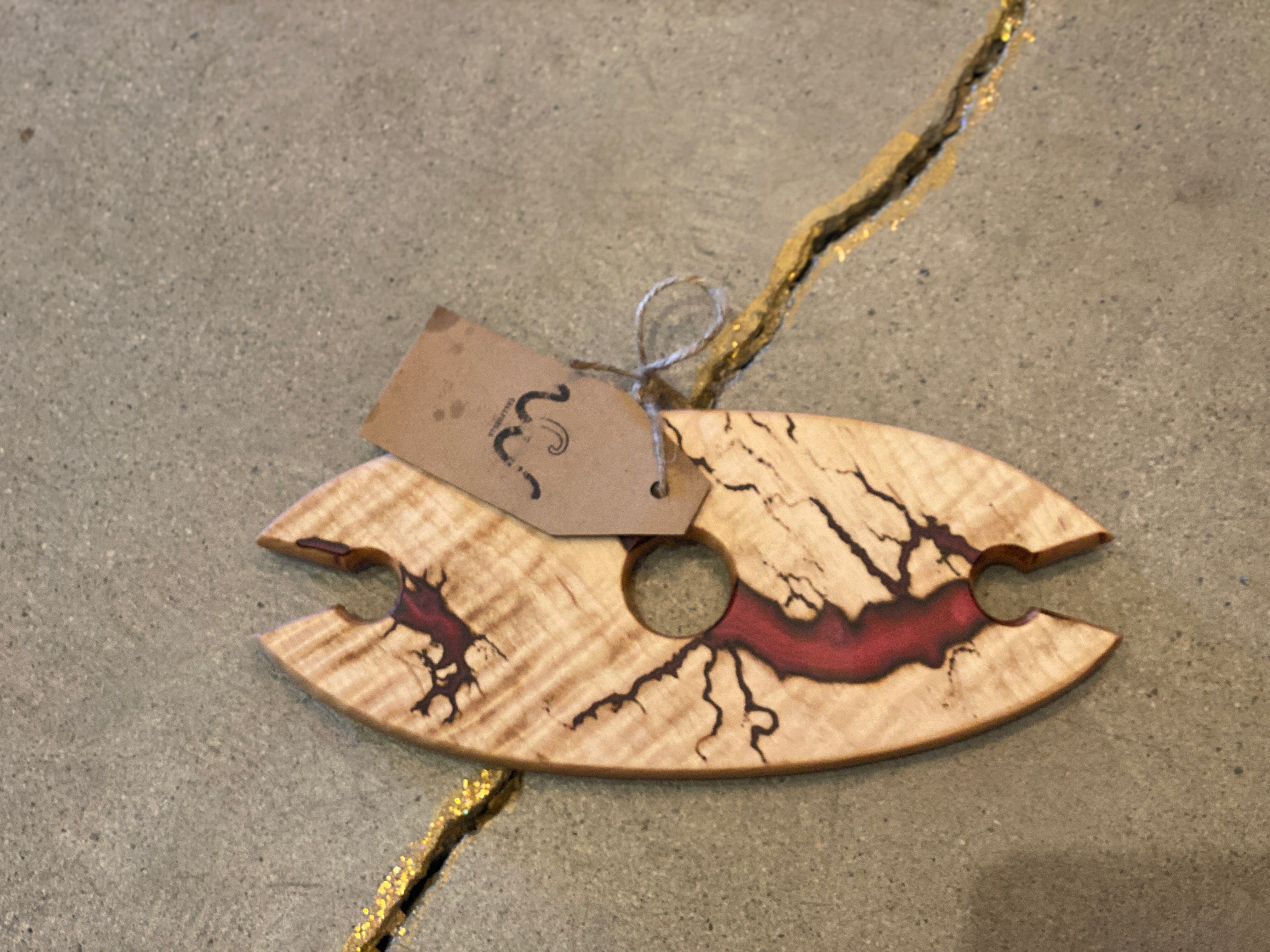 Cliffies Woodworking Wine Glass Carry available in Joshua Tree at JT Trading Post