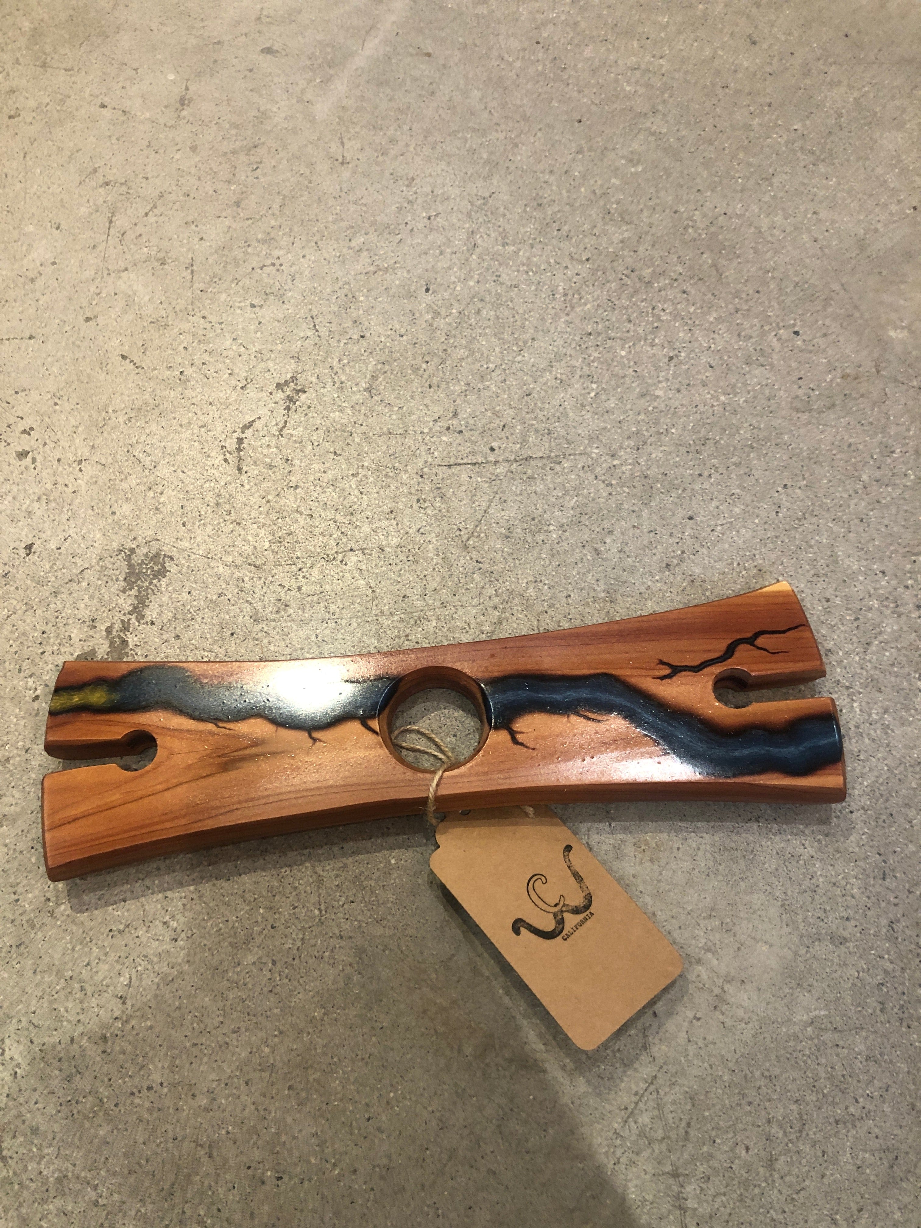 Cliffies Woodworking Wine Glass Carry available in Joshua Tree at JT Trading Post