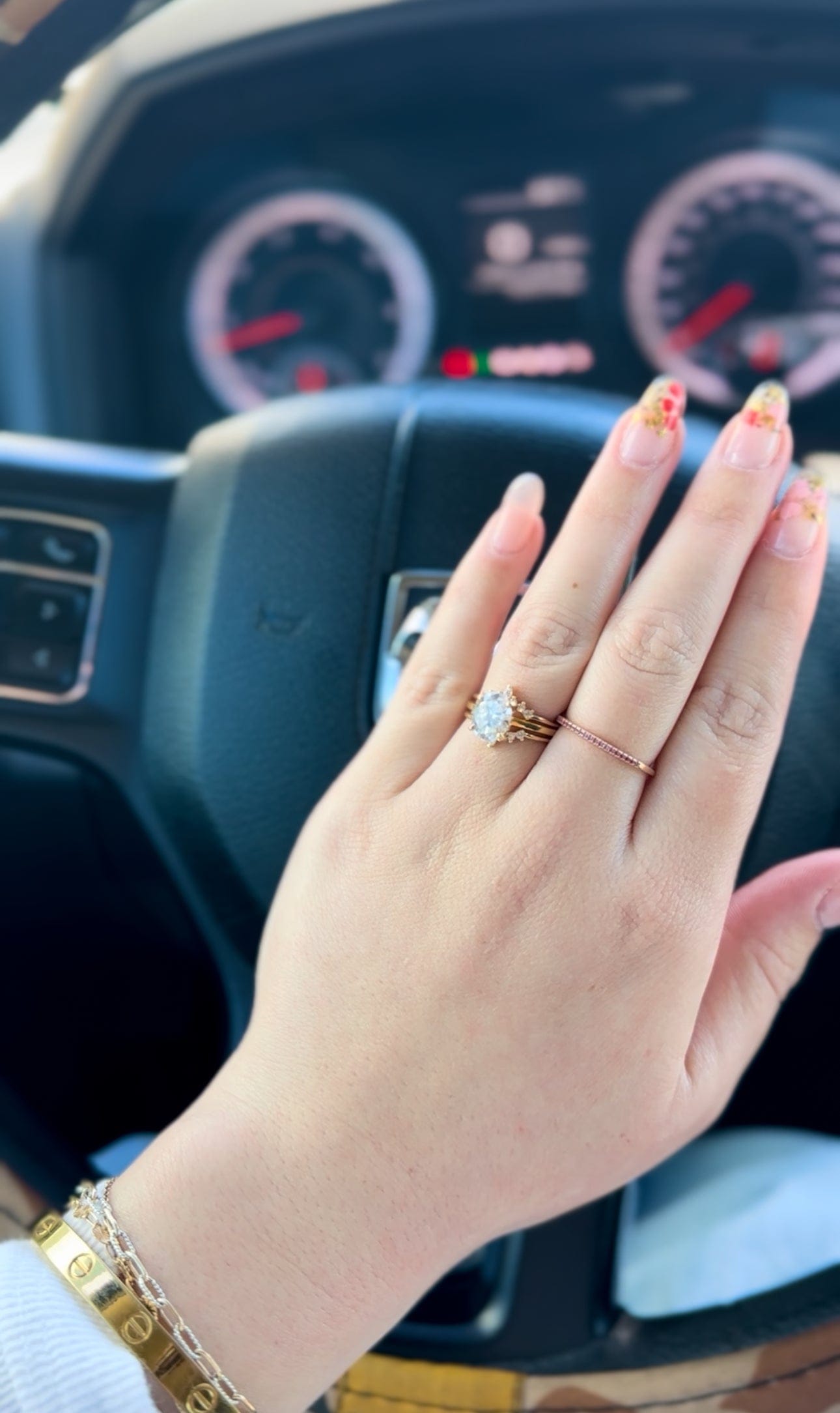 Desert Lux 10k Solid Gold CZ Tiara Ring available in Joshua Tree at JT Trading Post