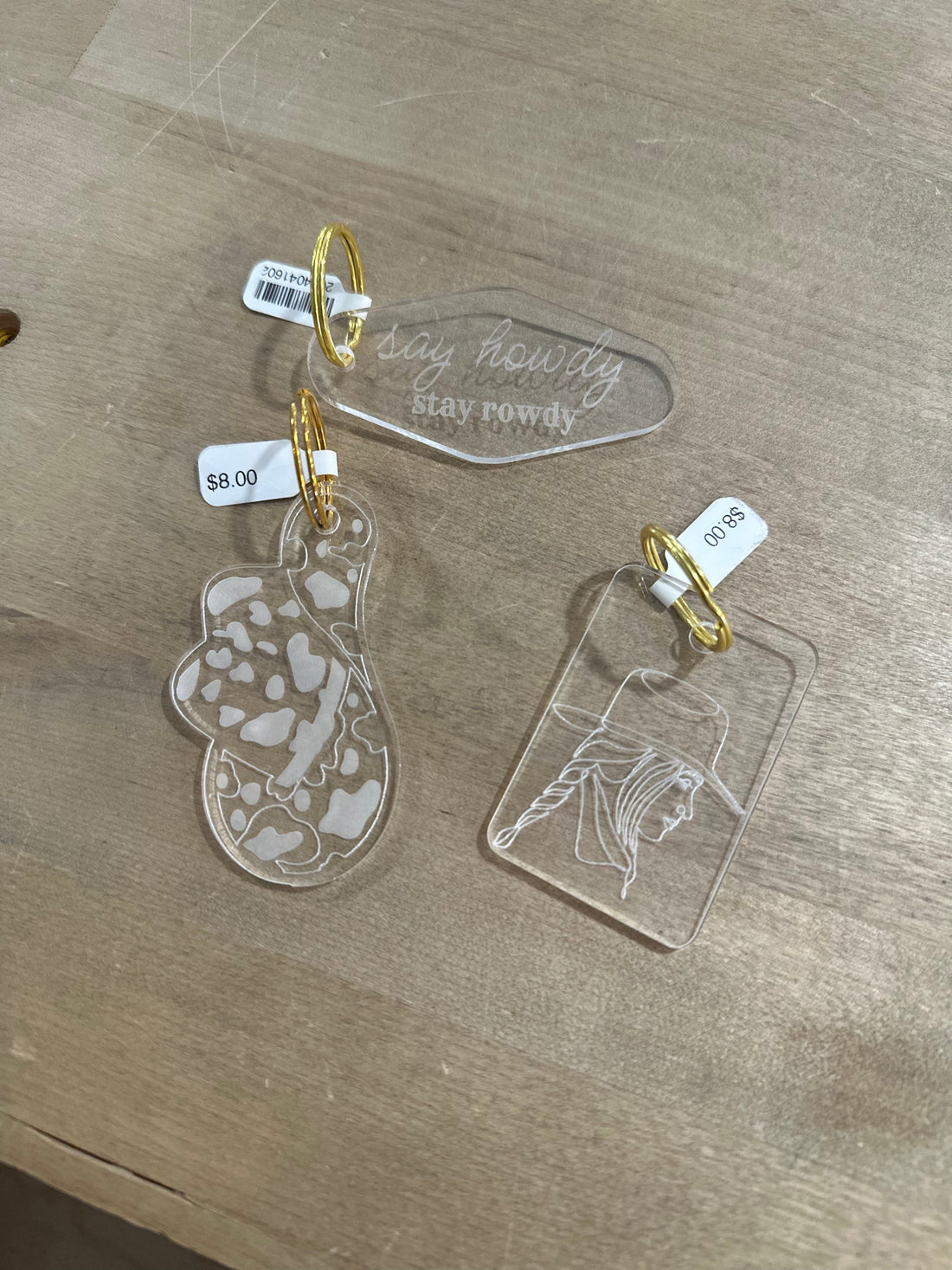 Desert Lux Assorted Western Keychains available in Joshua Tree at JT Trading Post