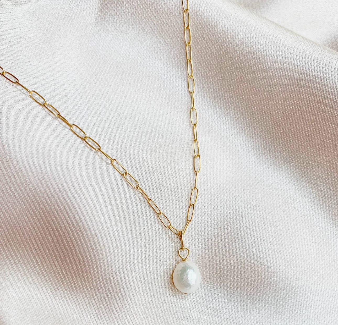 Desert Lux Baroque Pearl Necklace available in Joshua Tree at JT Trading Post