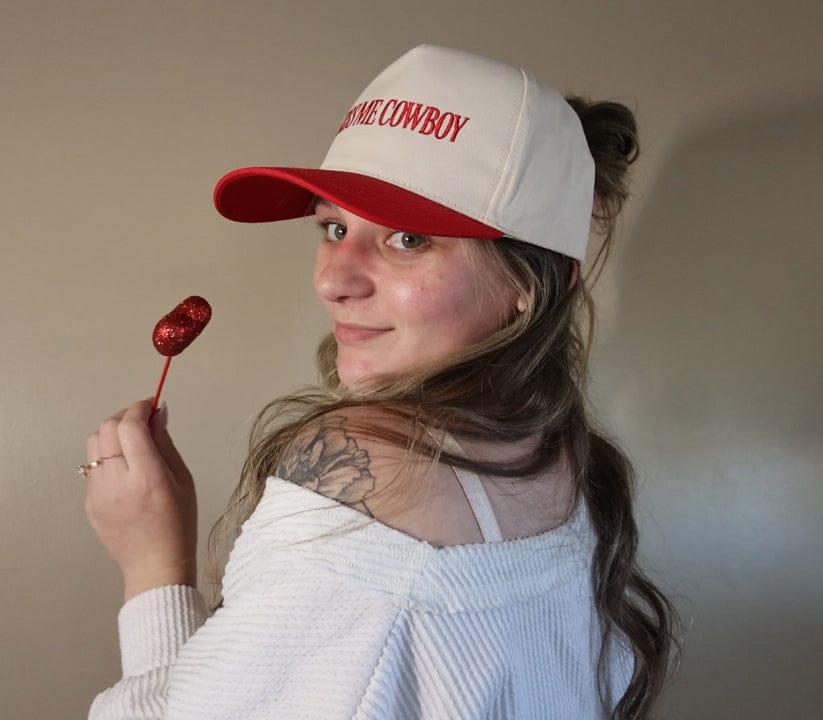 Desert Lux Kiss Me Cowboy Trucker available in Joshua Tree at JT Trading Post