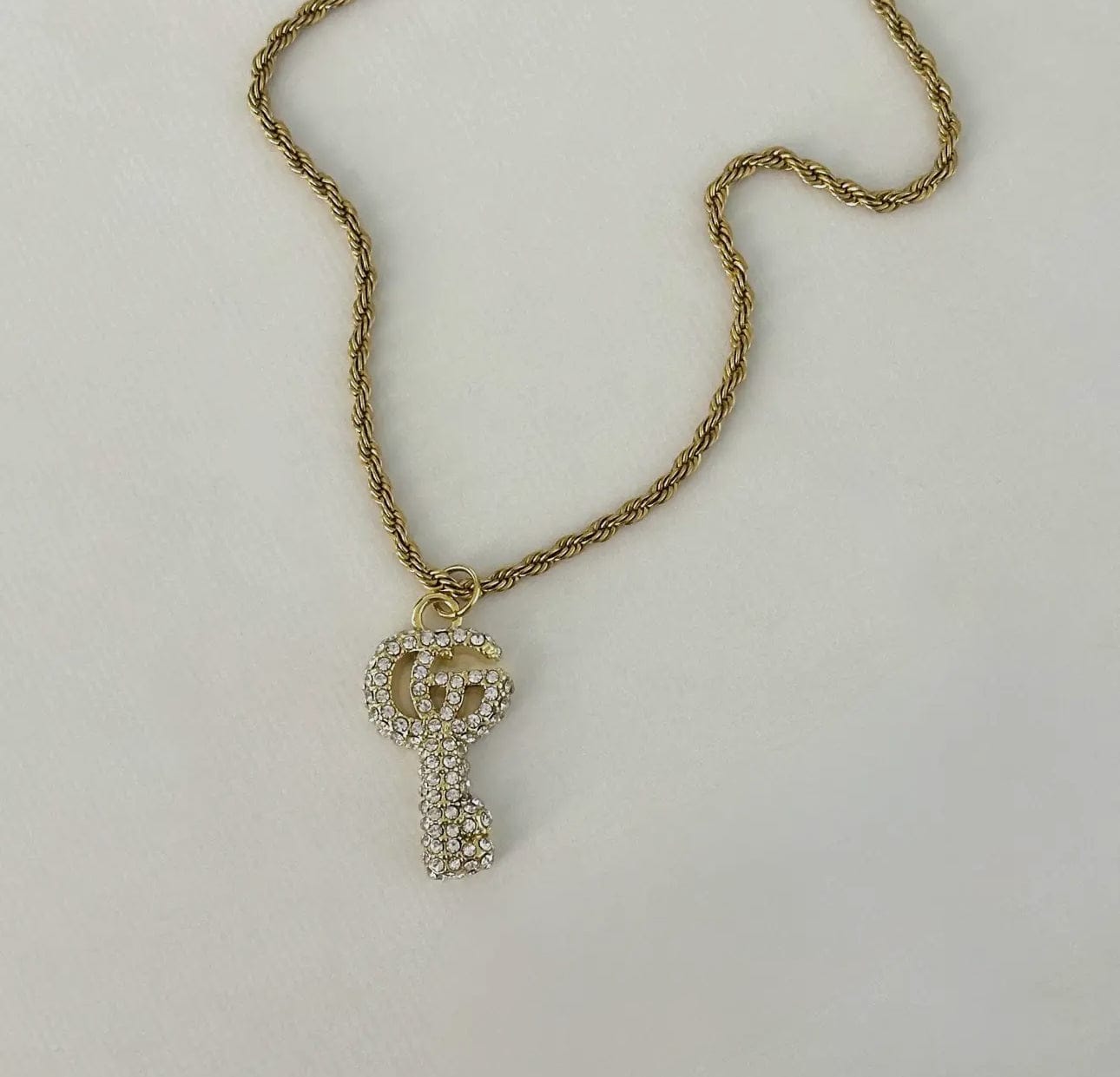 Desert Lux Repurposed Vintage Gucci Necklace available in Joshua Tree at JT Trading Post