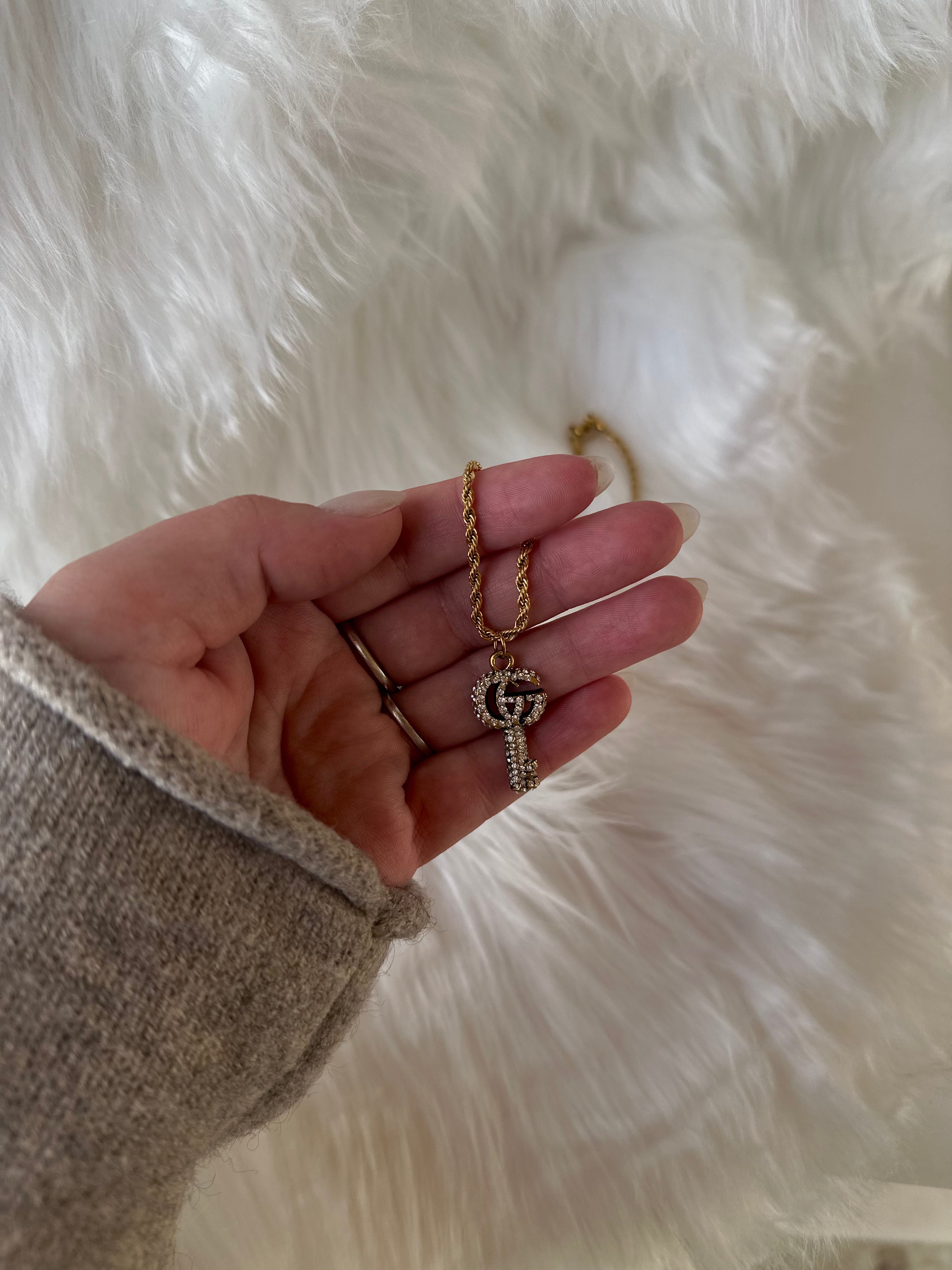 Desert Lux Repurposed Vintage Gucci Necklace available in Joshua Tree at JT Trading Post