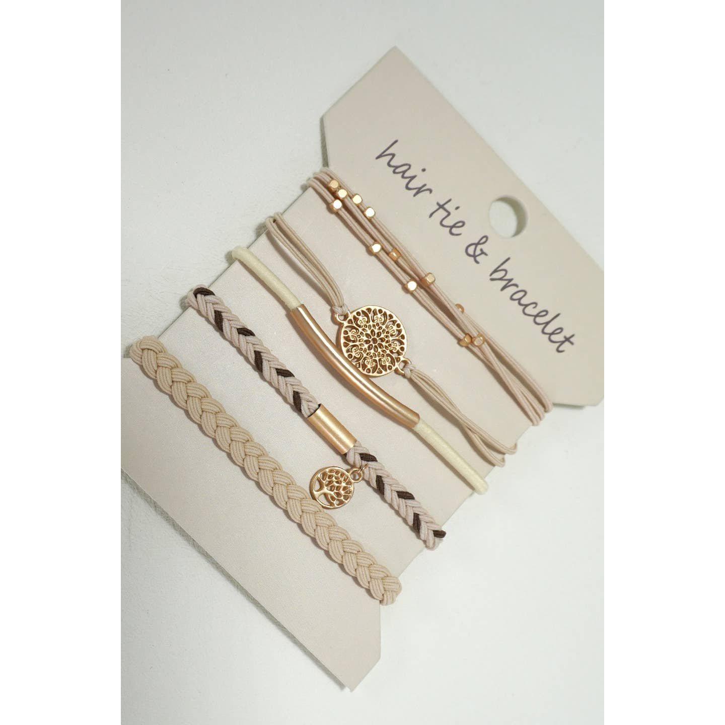 Desert Lux Tree Boho Dual Function Knot Bracelet Hair Ties available in Joshua Tree at JT Trading Post