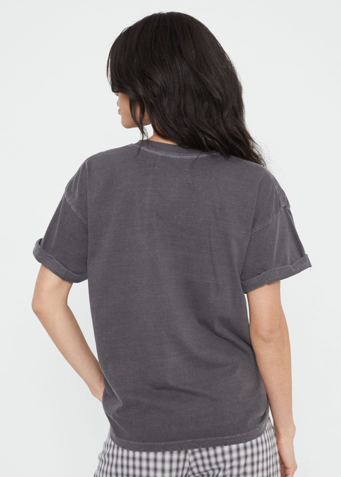 Girl-Dangerous Aquarius Reunion Tour Vintage Black Boyfriend Tee available in Joshua Tree at JT Trading Post