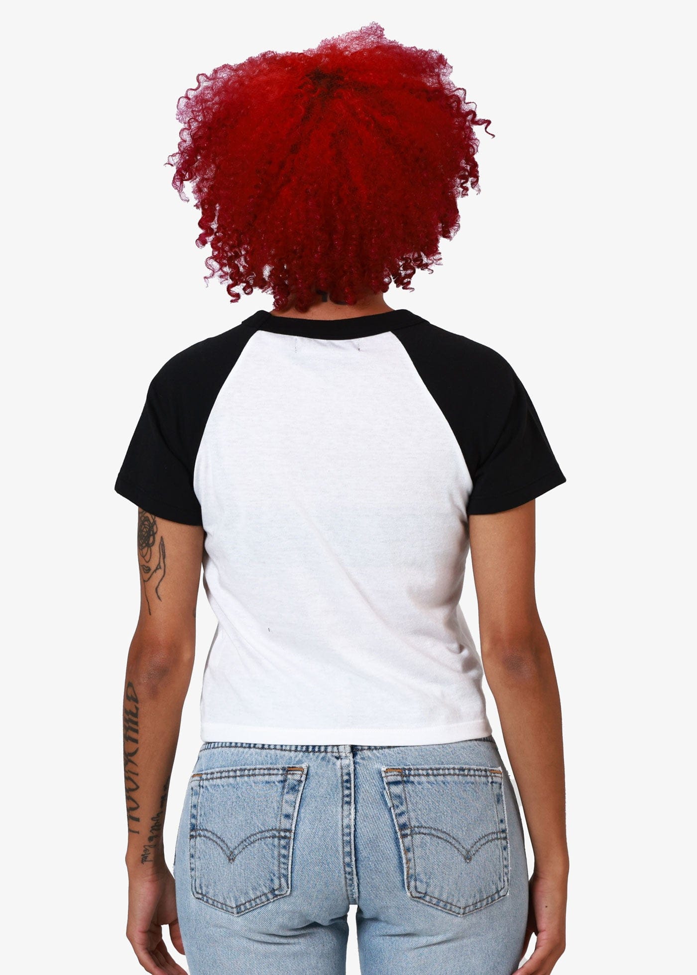 I Love Joshua Tree White & Black Baby Raglan Tee