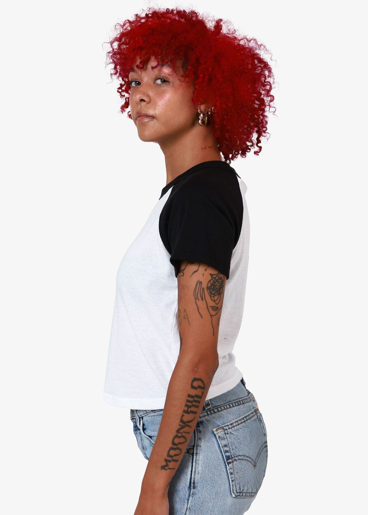 I Love Joshua Tree White & Black Baby Raglan Tee