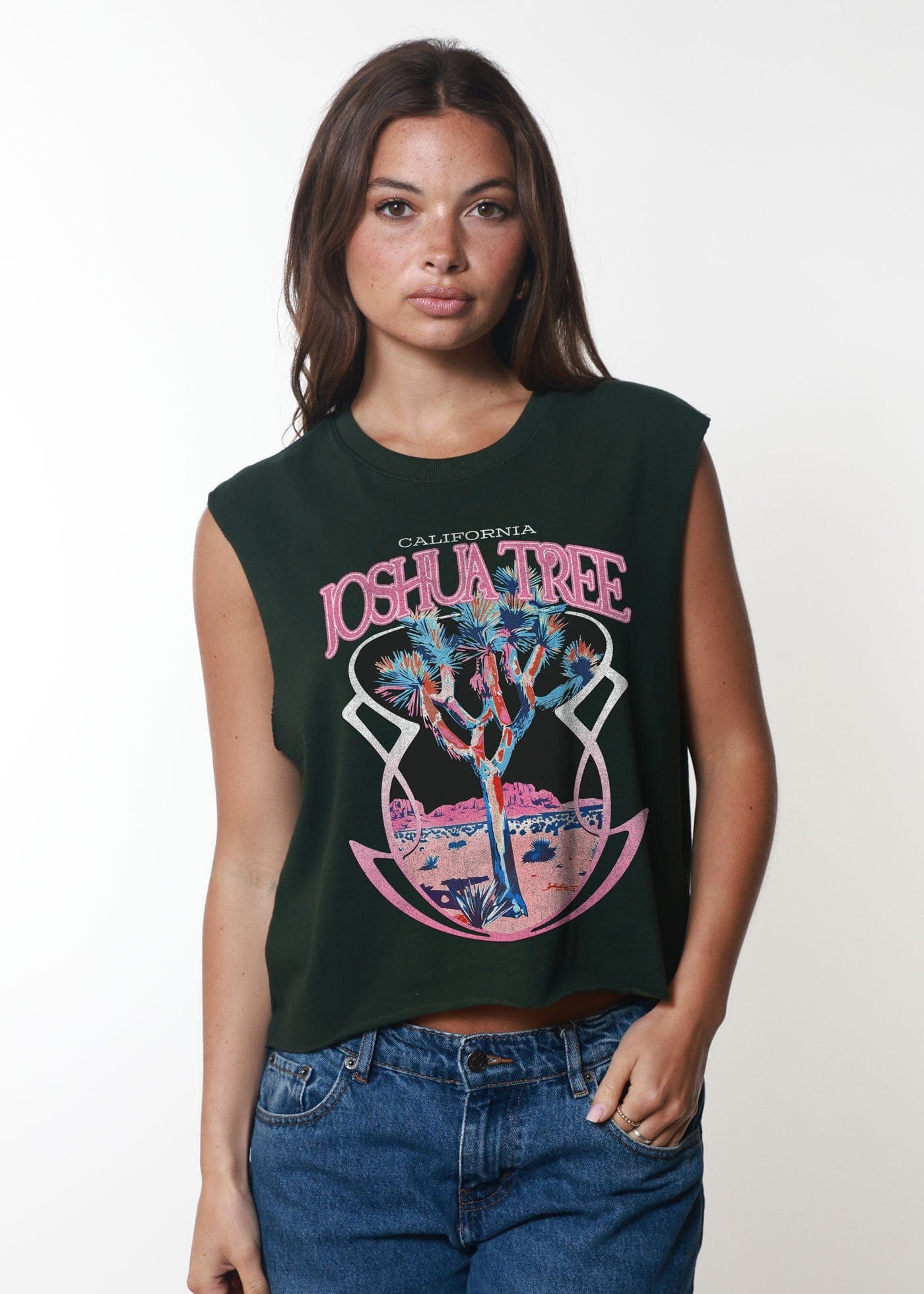 Girl-Dangerous Joshua Tree Electric Boxing Tee available in Joshua Tree at JT Trading Post