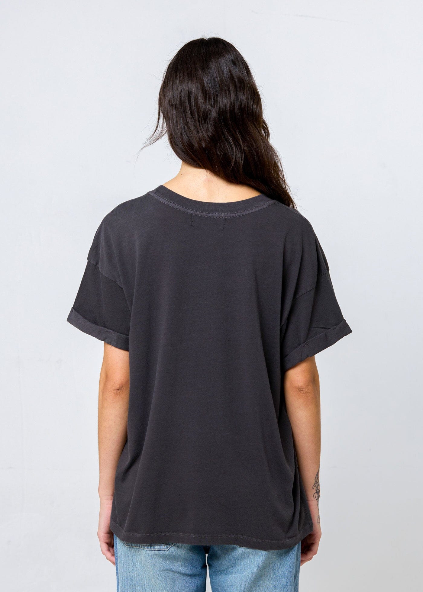 Pisces Zodiac Reunion Tour Vintage Black Boyfriend Tee