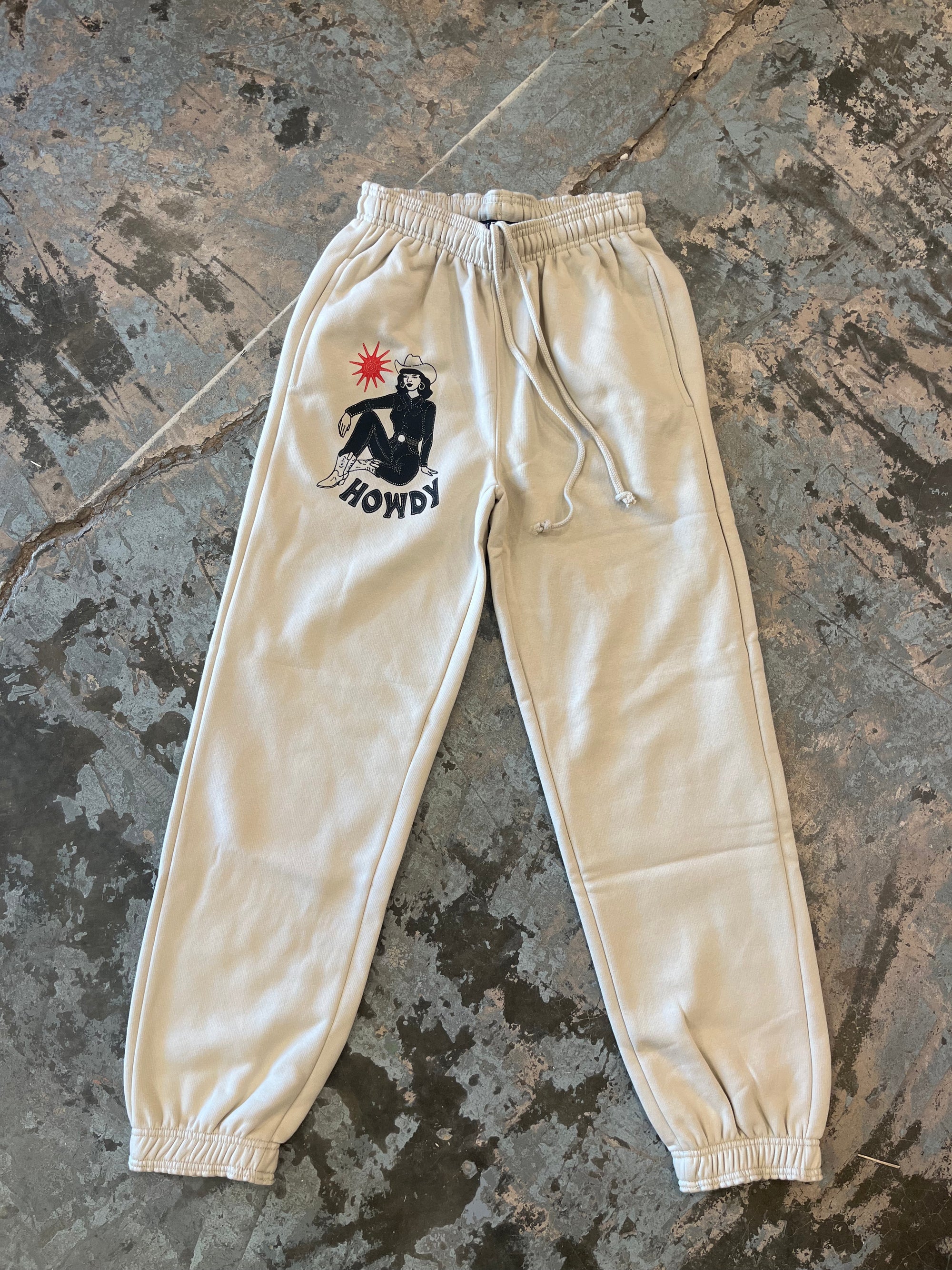 Girl-Dangerous Rodeo Bone Joggers available in Joshua Tree at JT Trading Post