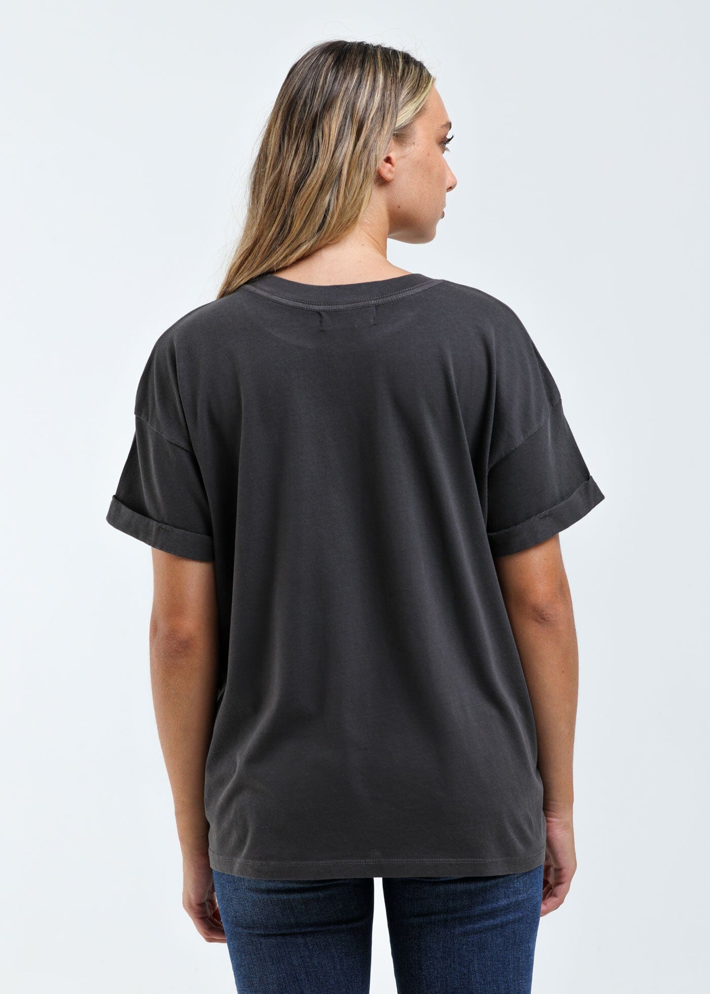 Taurus Zodiac Reunion Tour Vintage Black Boyfriend Tee