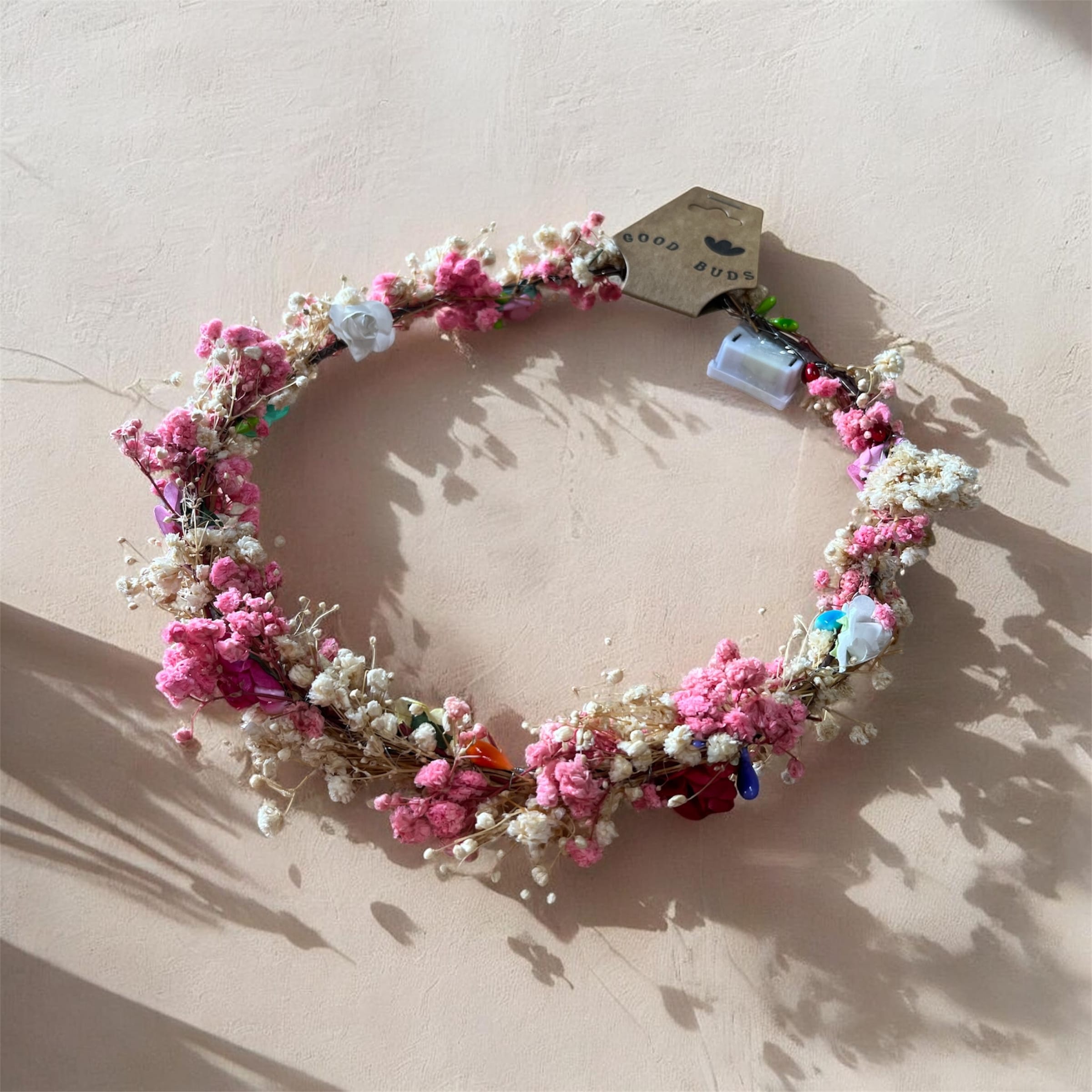 Good Buds Floral Flower Crown available in Joshua Tree at JT Trading Post