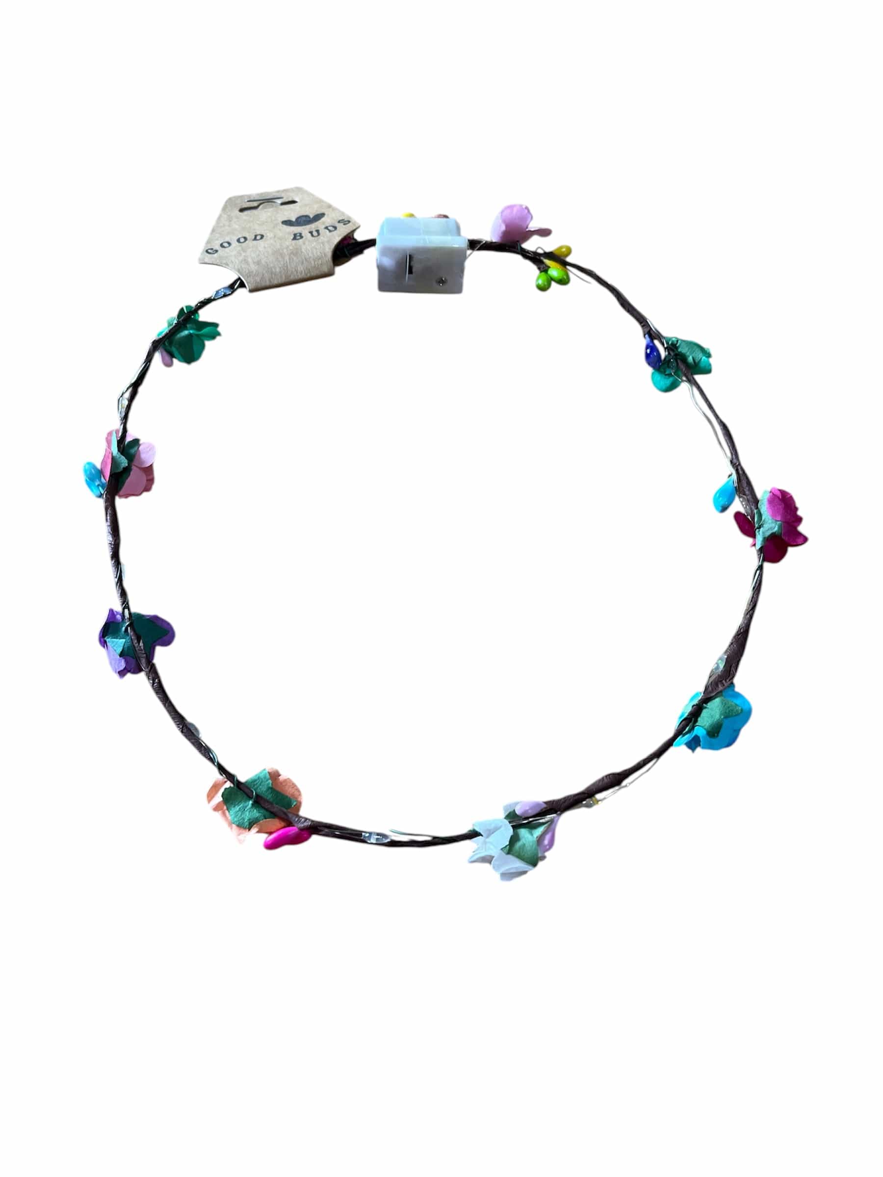 Good Buds Floral Flower Crown available in Joshua Tree at JT Trading Post