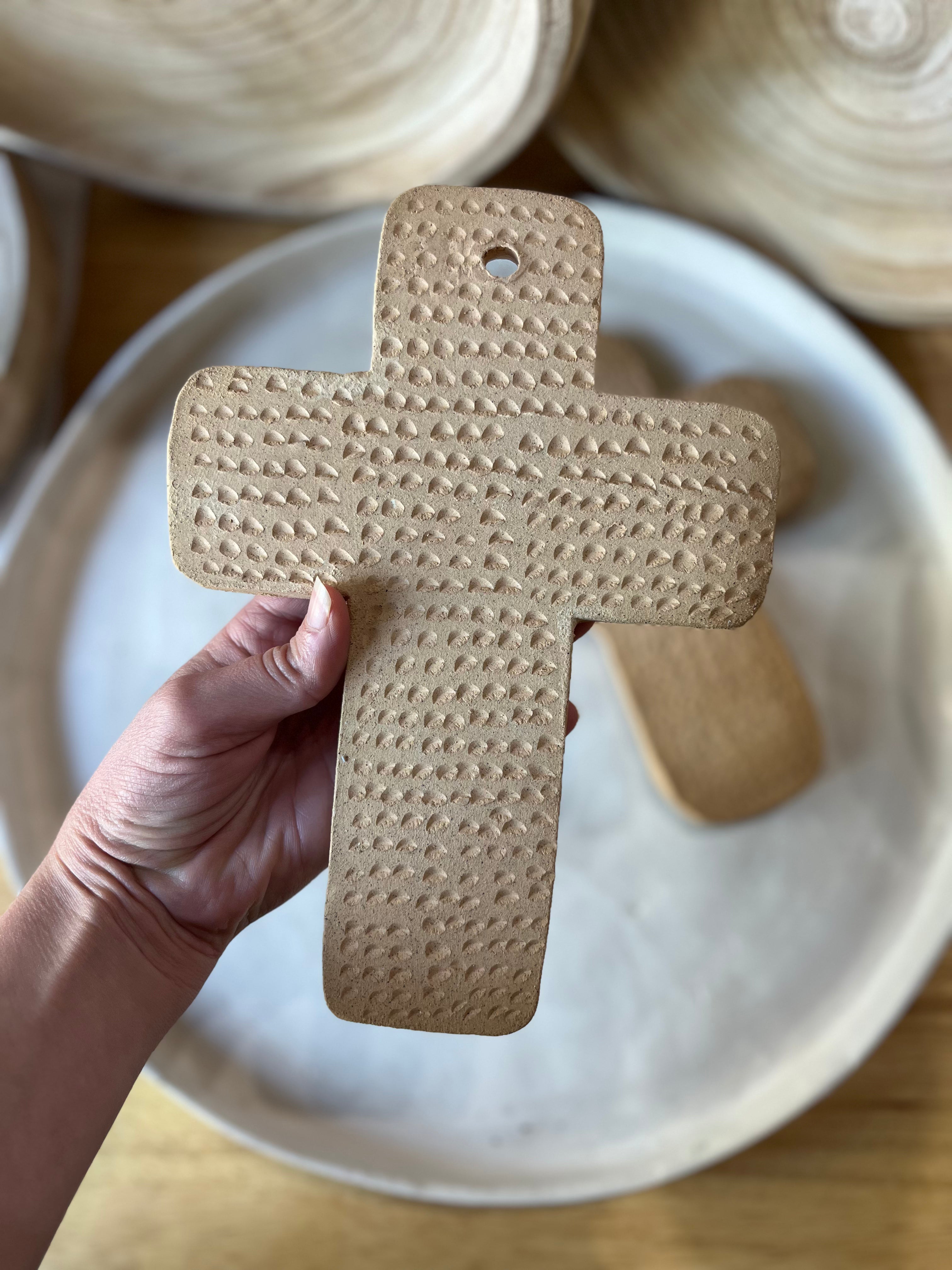 JT Trading Post Ceramic Crosses available in Joshua Tree at JT Trading Post