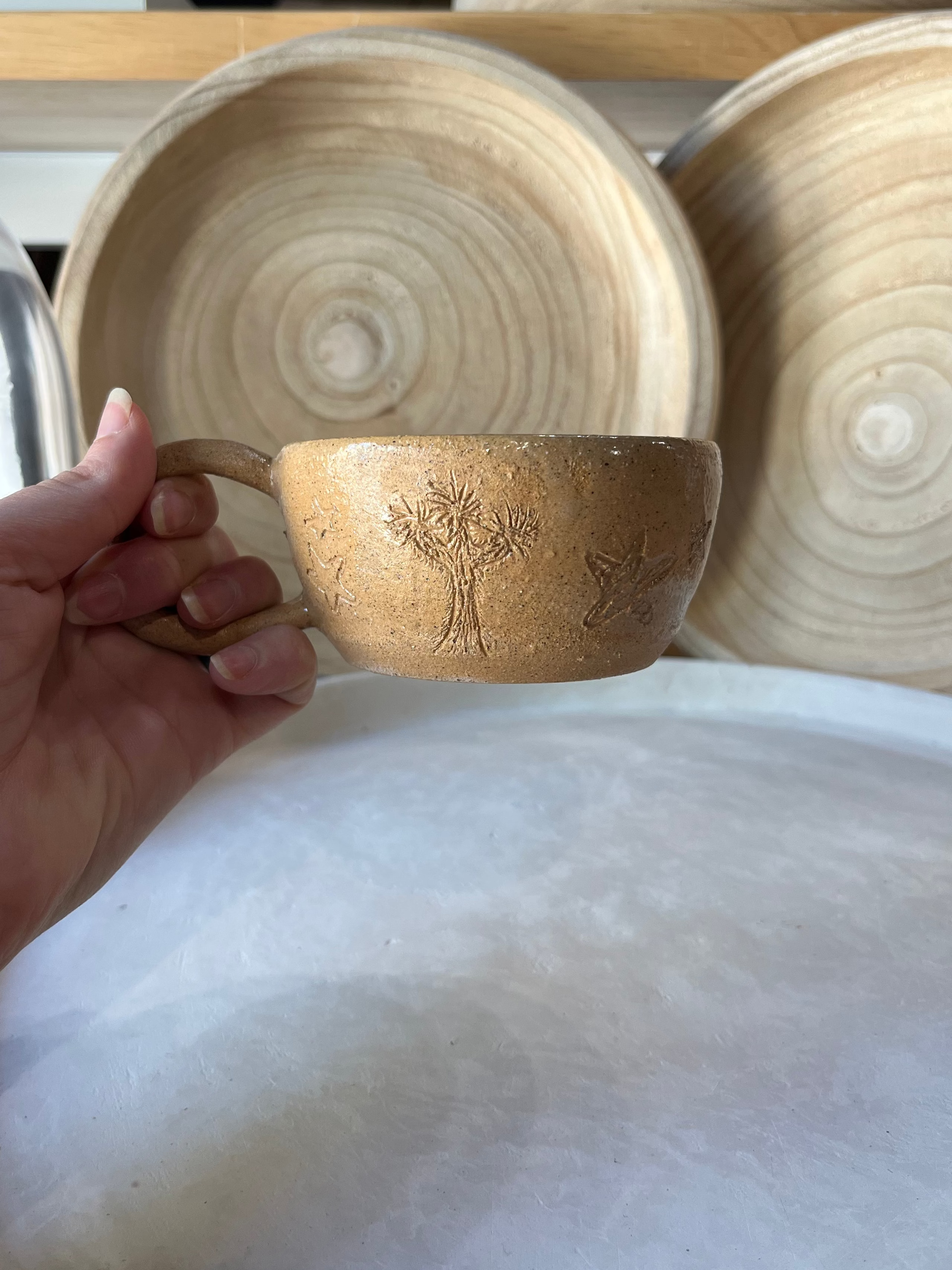 JT Trading Post Joshua Tree Clay Mugs available in Joshua Tree at JT Trading Post