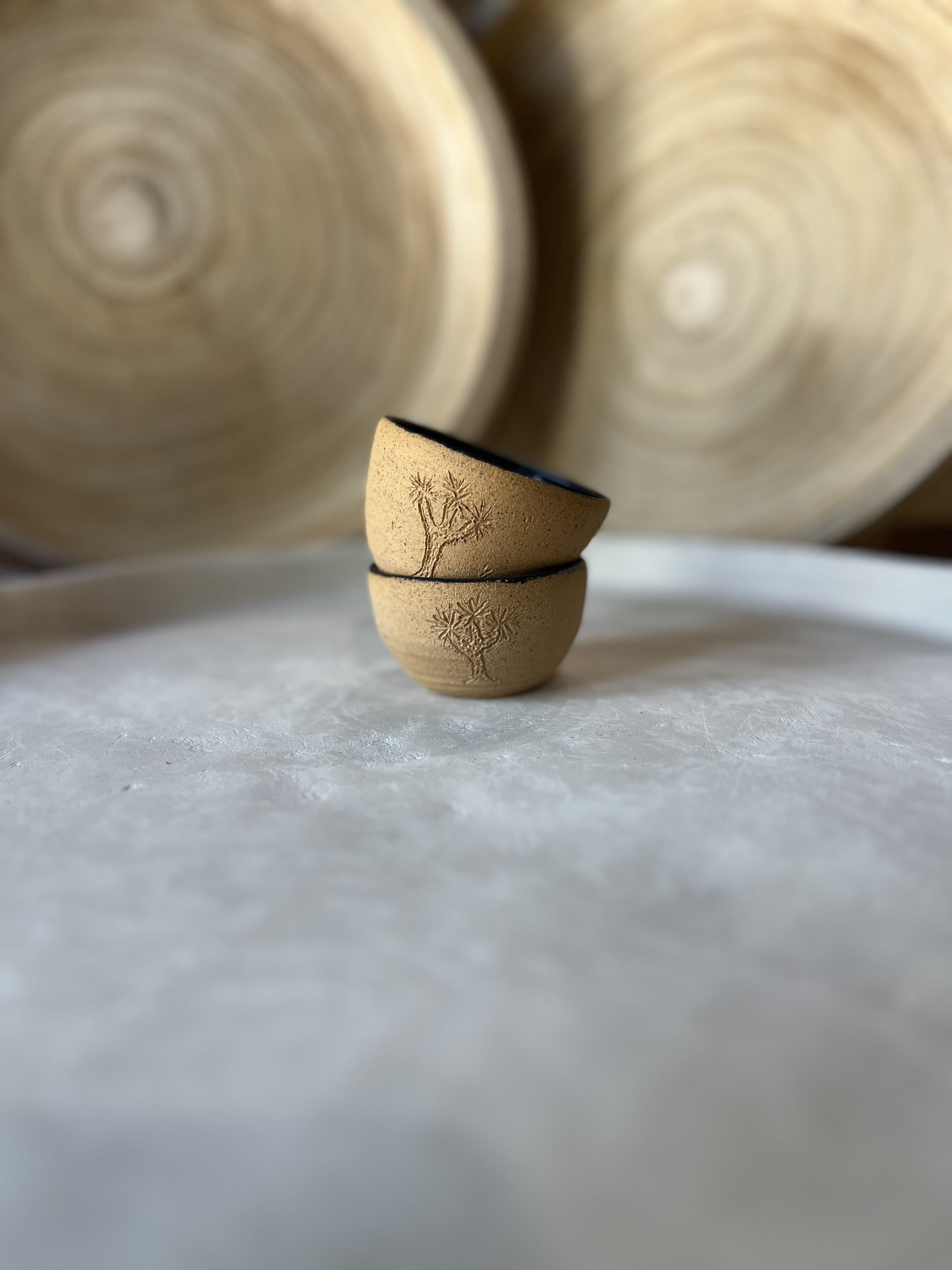 JT Trading Post Joshua Tree Mini Ceramic Bowls available in Joshua Tree at JT Trading Post