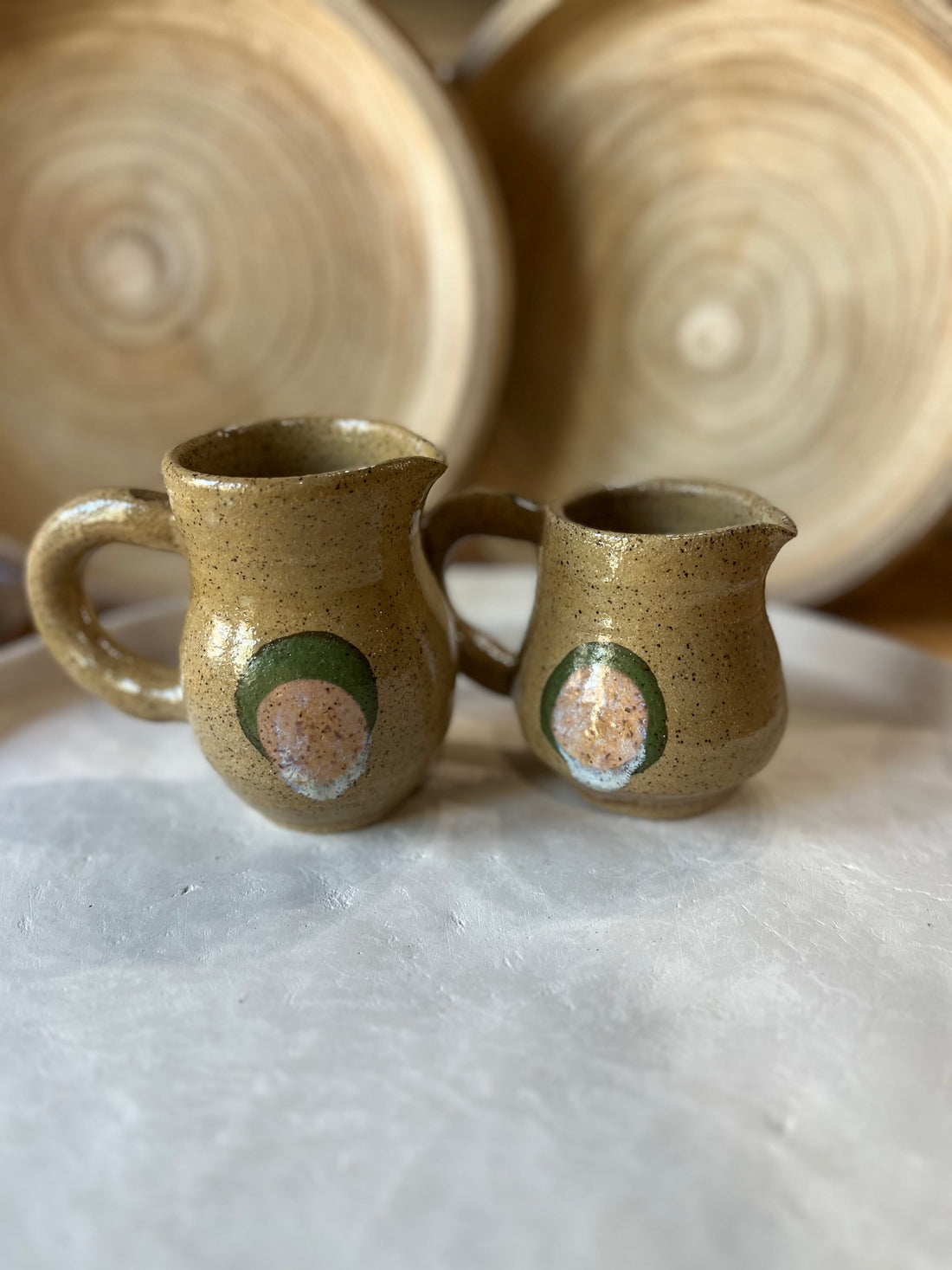 JT Trading Post Mini Ceramic Pitchers available in Joshua Tree at JT Trading Post
