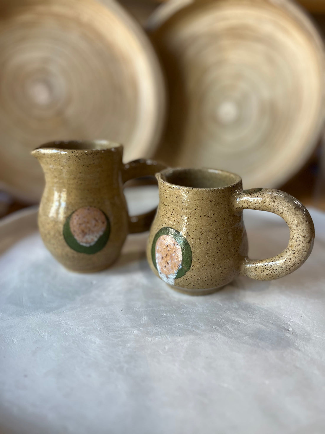 JT Trading Post Mini Ceramic Pitchers available in Joshua Tree at JT Trading Post