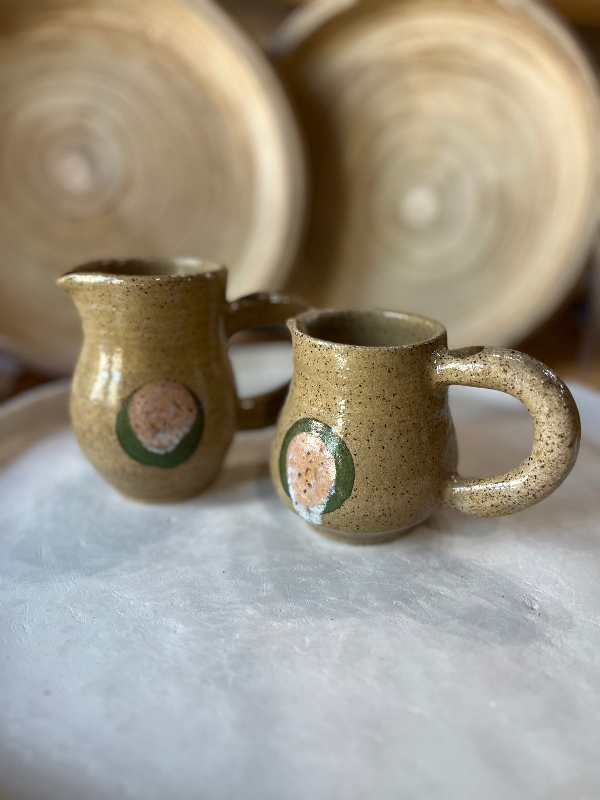 JT Trading Post Mini Ceramic Pitchers available in Joshua Tree at JT Trading Post
