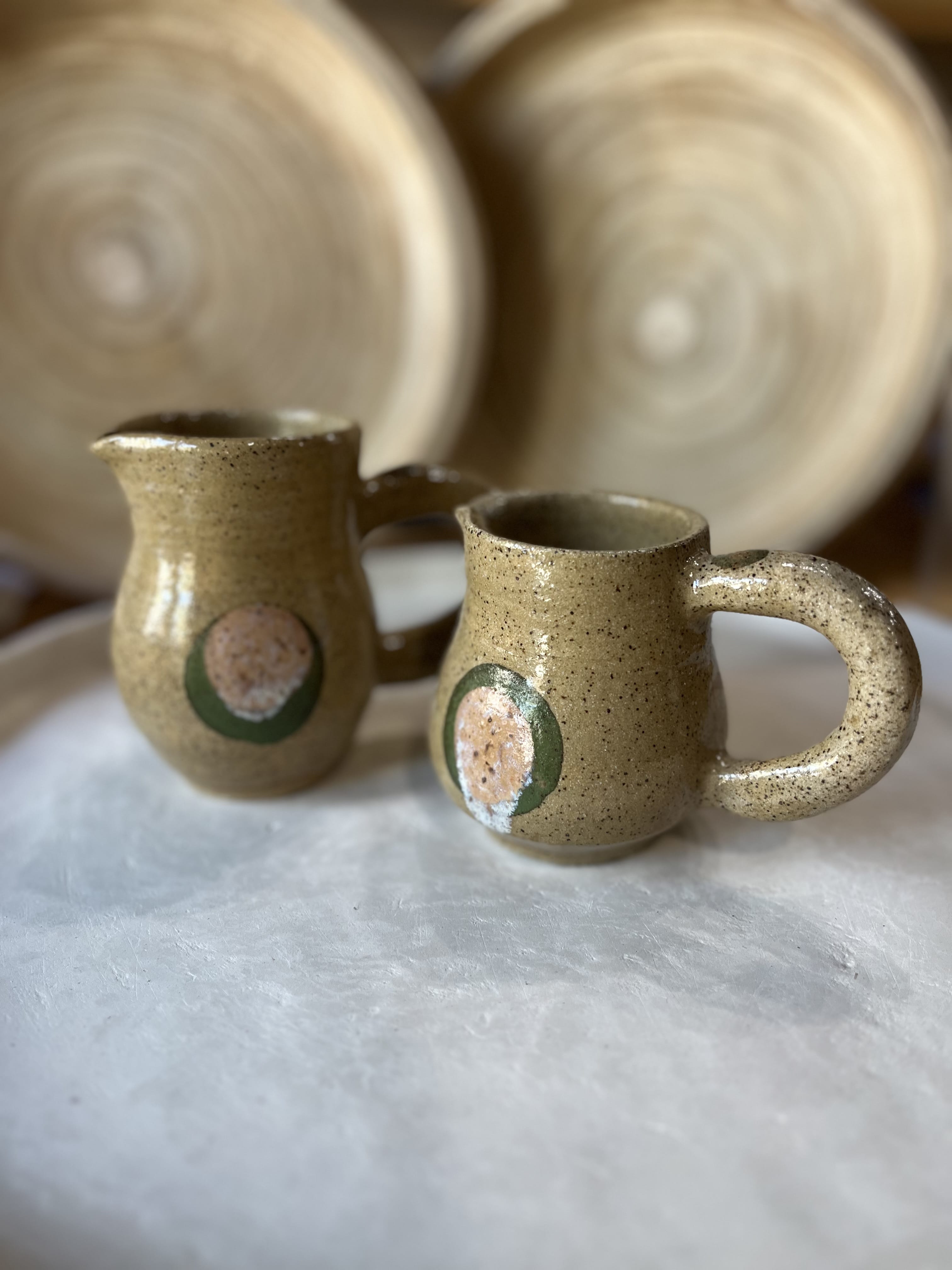 JT Trading Post Mini Ceramic Pitchers available in Joshua Tree at JT Trading Post