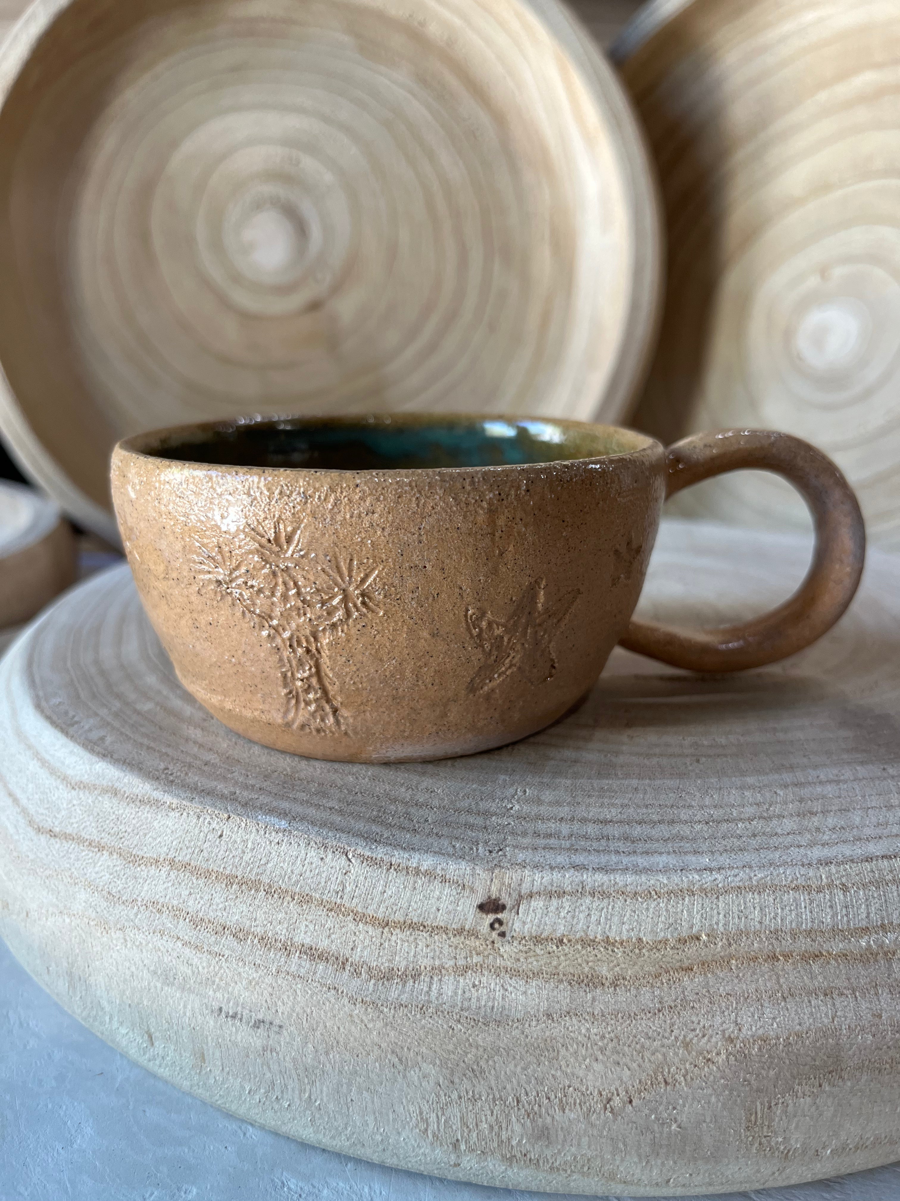 JT Trading Post Joshua Tree Clay Mugs available in Joshua Tree at JT Trading Post