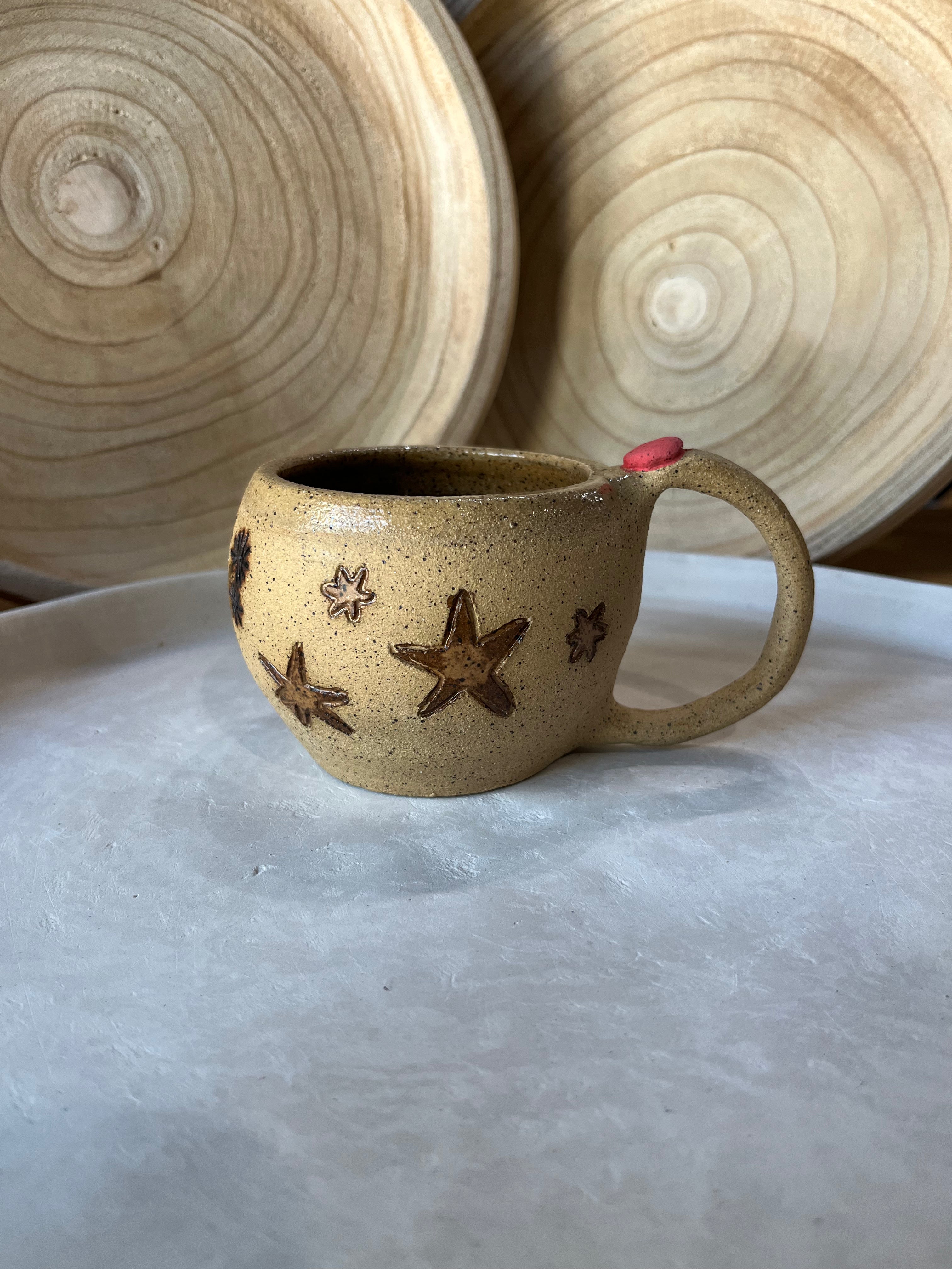 JT Trading Post Joshua Tree Clay Mugs with Thumb-Rest available in Joshua Tree at JT Trading Post