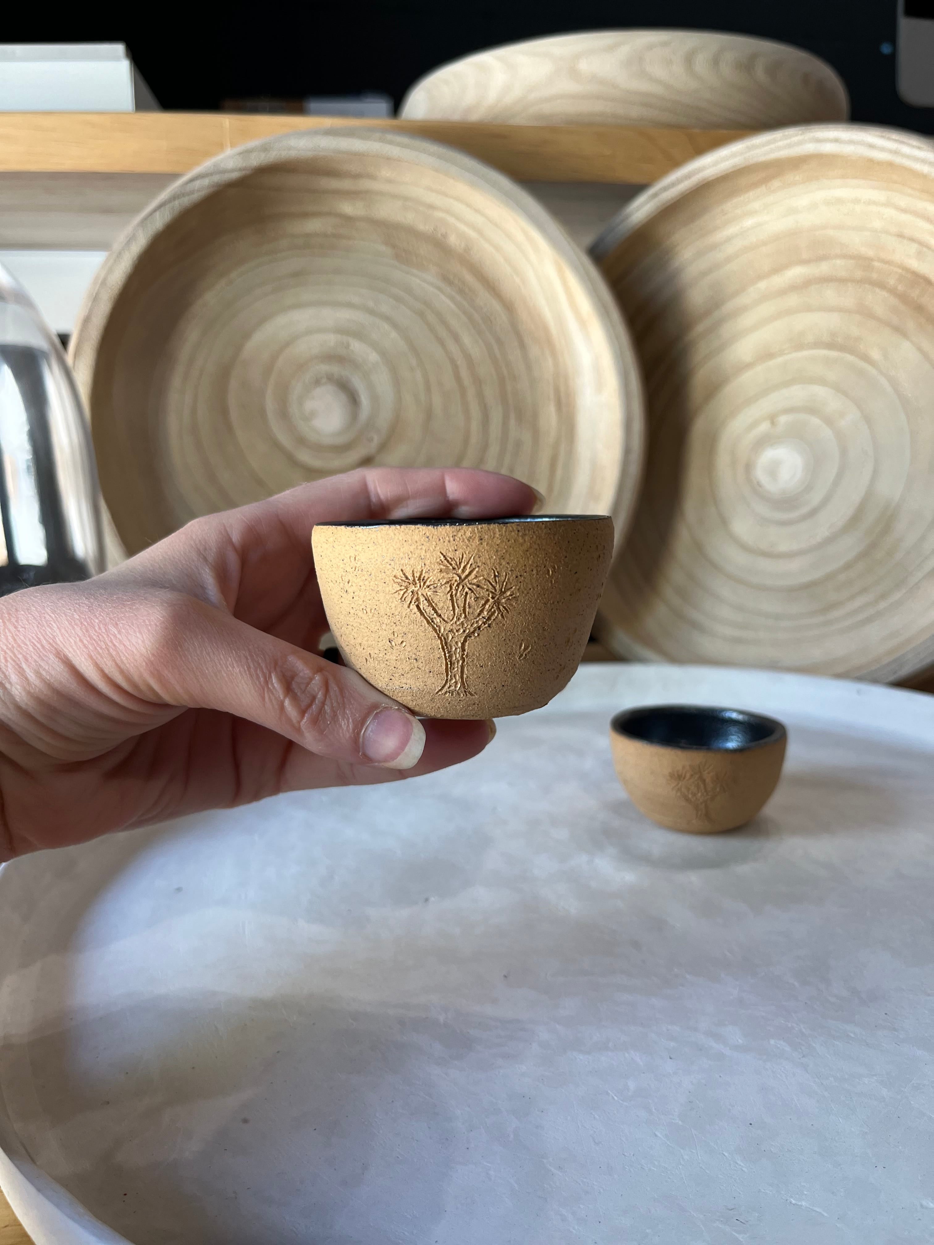 JT Trading Post Joshua Tree Mini Ceramic Bowls available in Joshua Tree at JT Trading Post