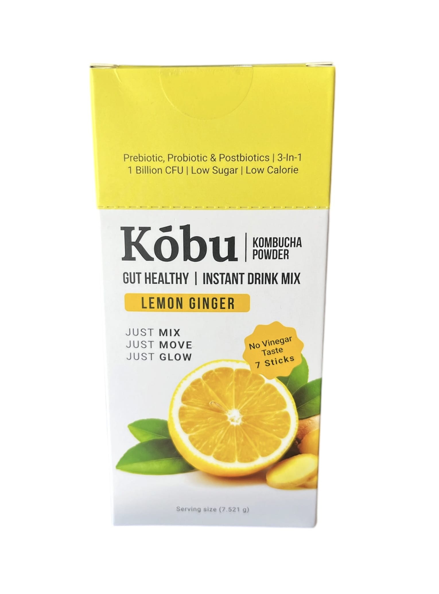 JTTP Eats Kobu Kombucha Powder | Lemon Ginger available in Joshua Tree at JT Trading Post