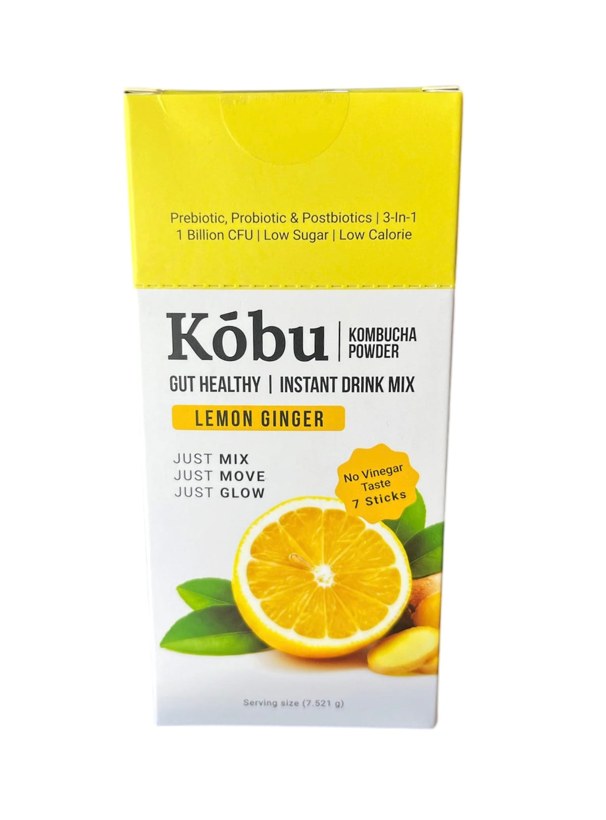 JTTP Eats Kobu Kombucha Powder | Lemon Ginger available in Joshua Tree at JT Trading Post