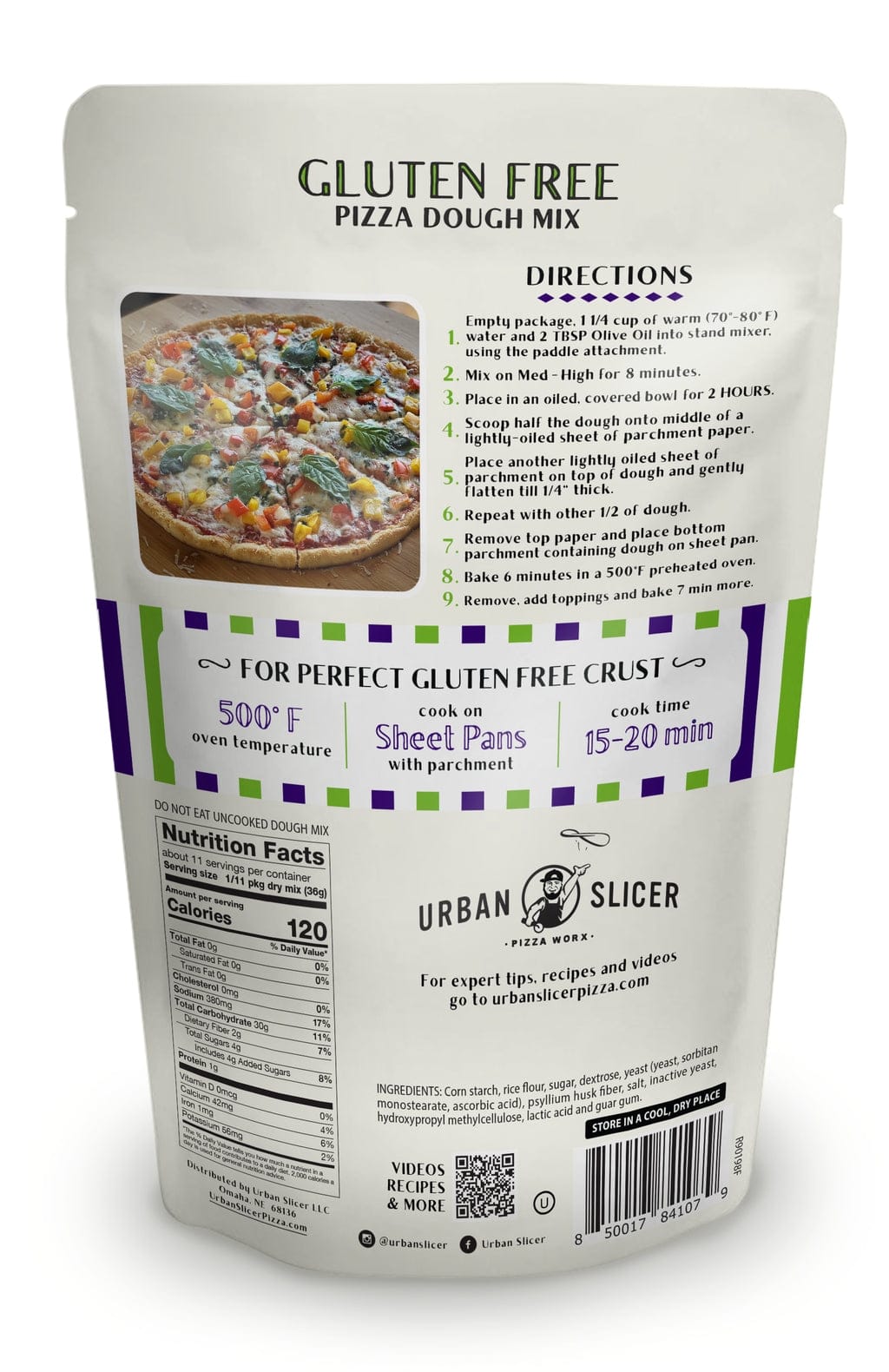 JTTP Eats Gluten Free Pizza Dough Mix | Urban Slicer available in Joshua Tree at JT Trading Post