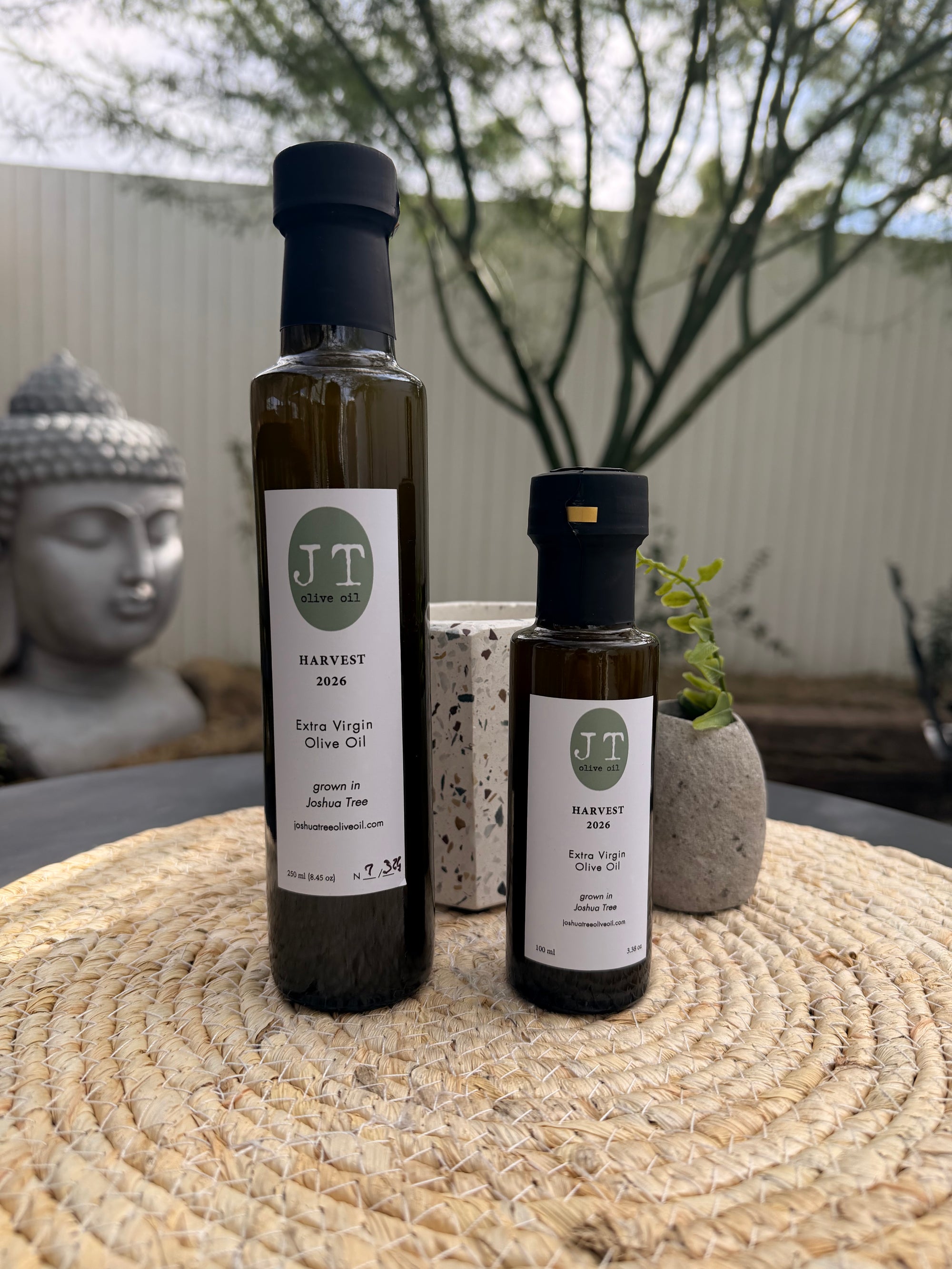 JTTP Eats JT Olive Oil - 2026 Limited Edition Joshua Tree Extra Virgin Olive Oil available in Joshua Tree at JT Trading Post
