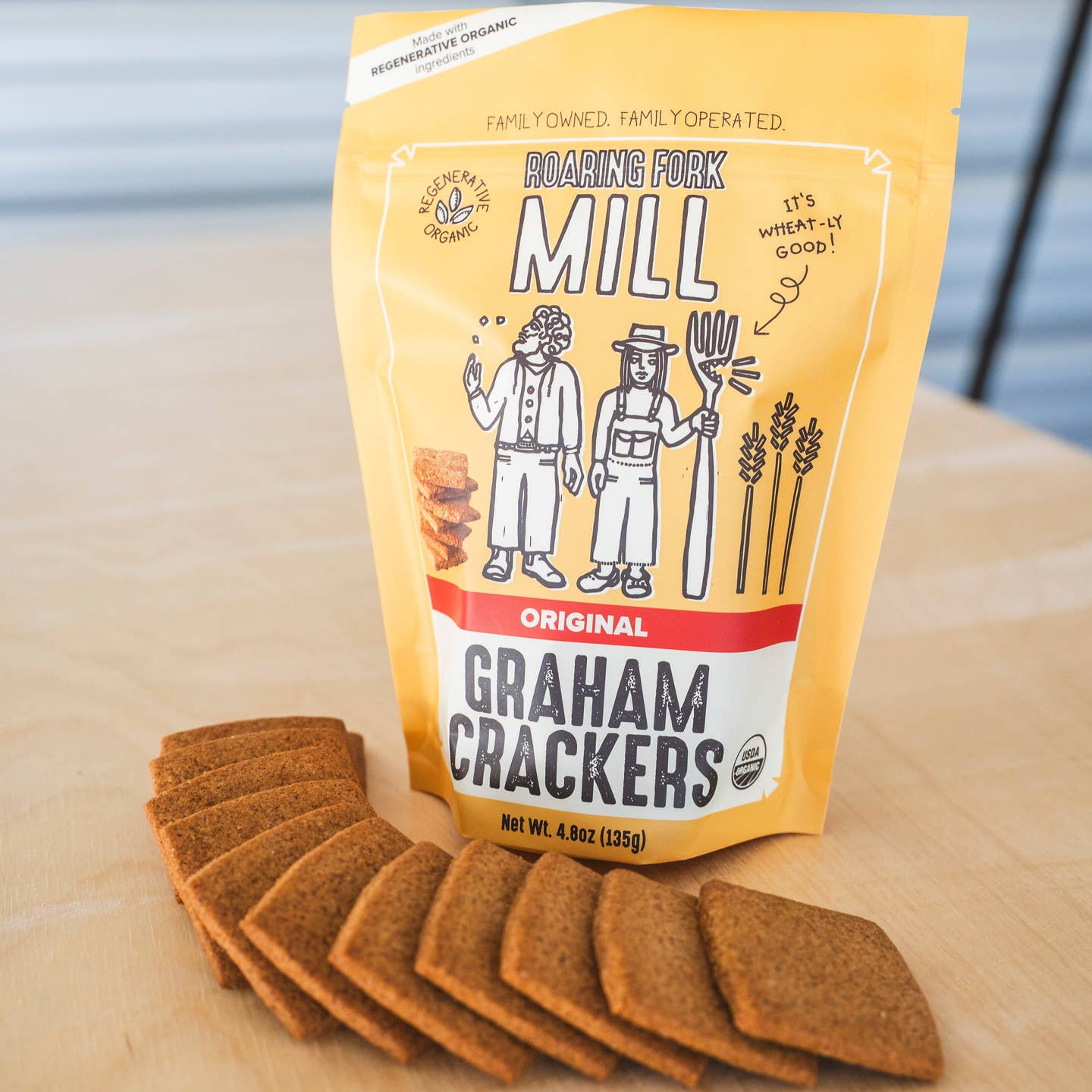 JTTP Eats Organic Graham Crackers available in Joshua Tree at JT Trading Post