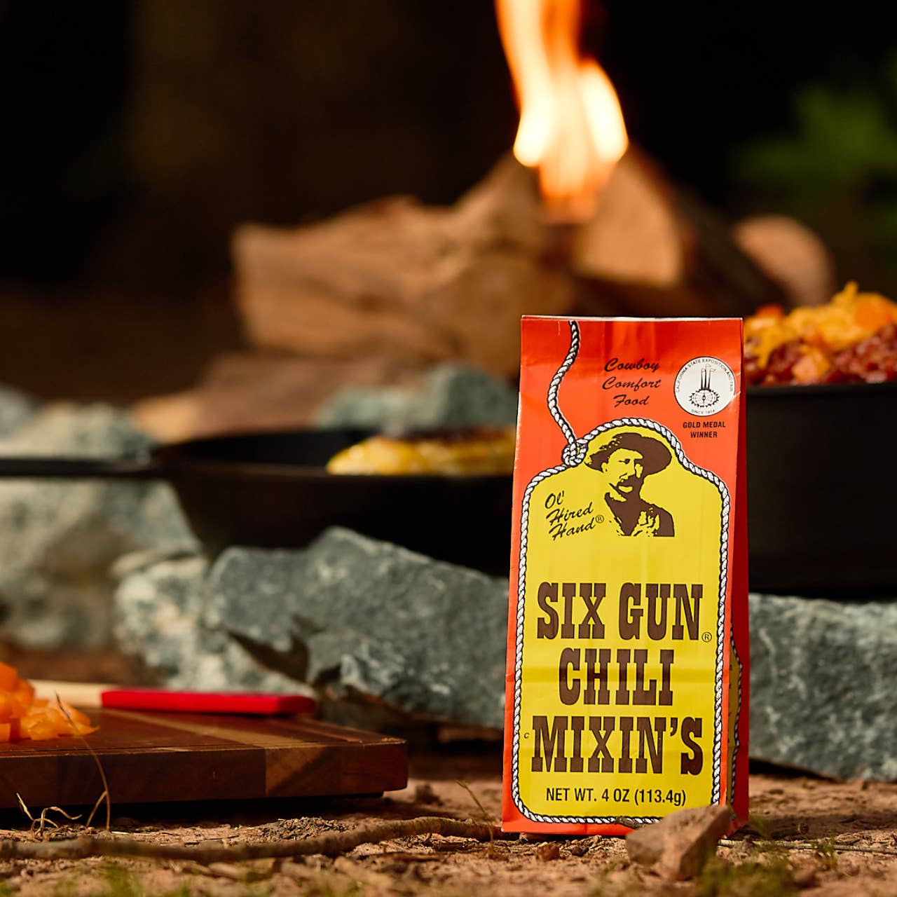 JTTP Eats Six Gun Chili Mixin's – Award-Winning Texas Chili Seasoning available in Joshua Tree at JT Trading Post