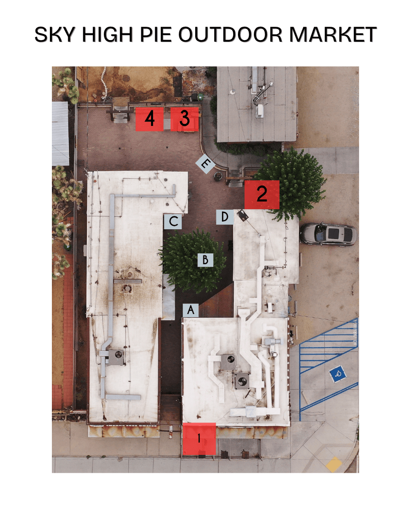 JTTP Marketplace Sky High April Market | Courtyard available in Joshua Tree at JT Trading Post