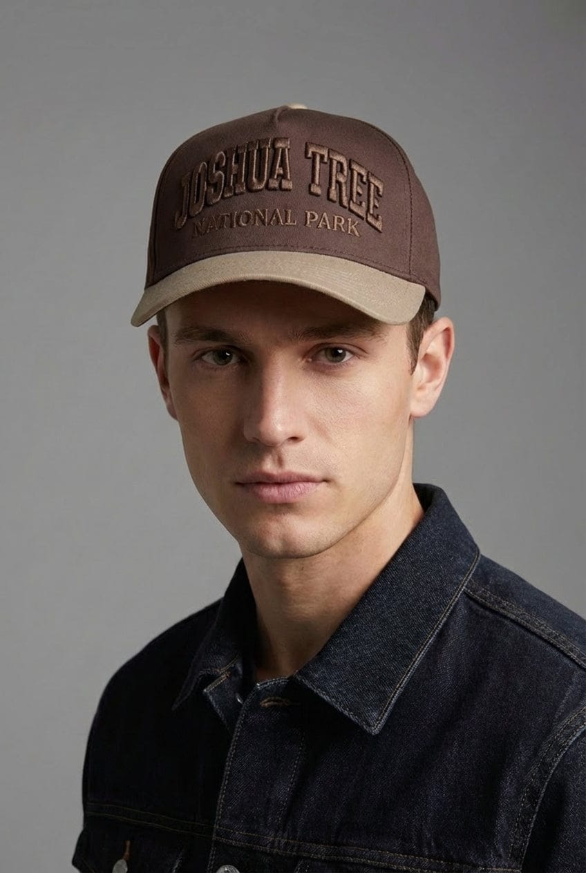 JTTP Originals Joshua Tree Embroidered Hat - Brown available in Joshua Tree at JT Trading Post