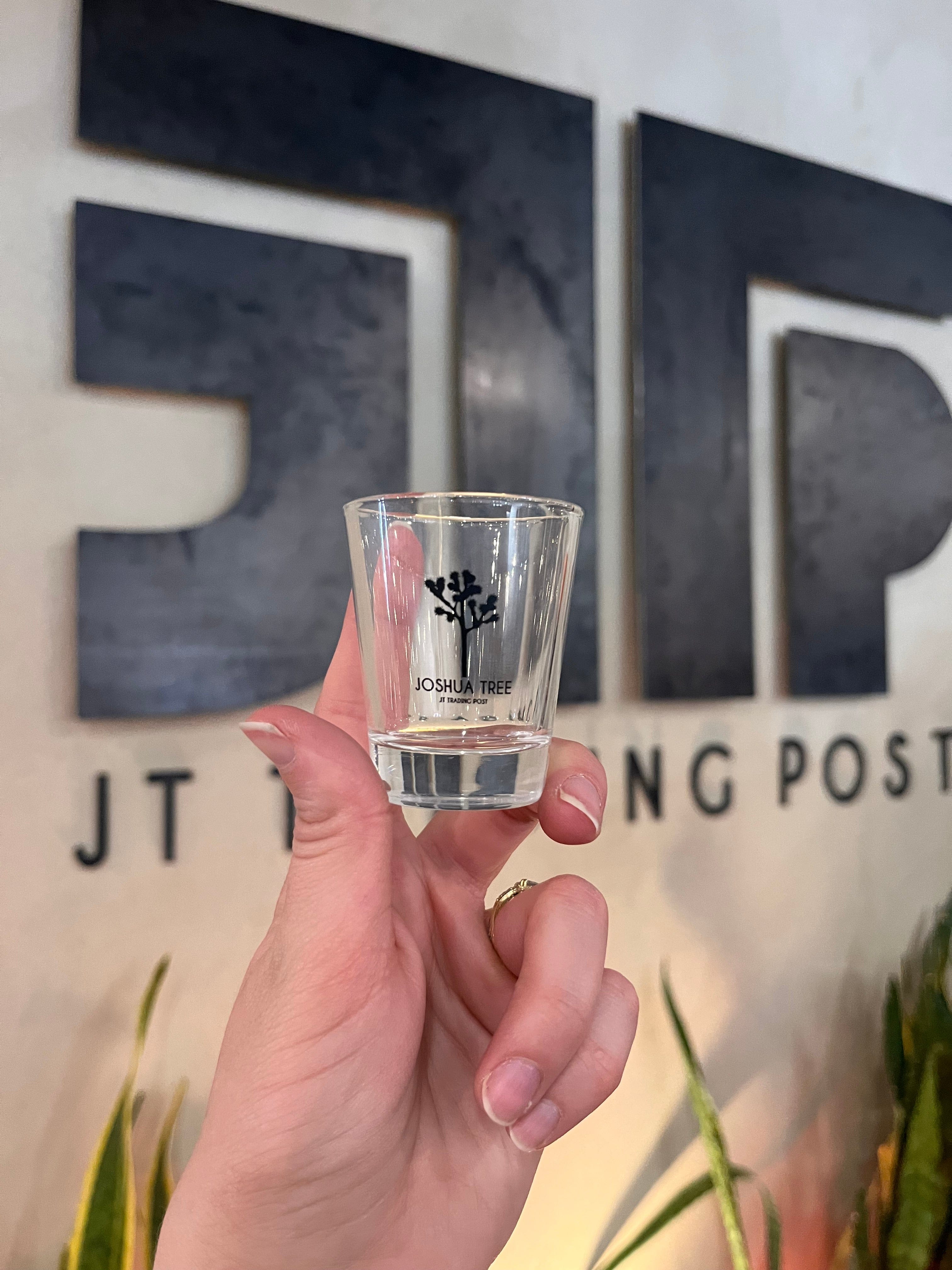 JTTP Originals Joshua Tree Shot Glass available in Joshua Tree at JT Trading Post
