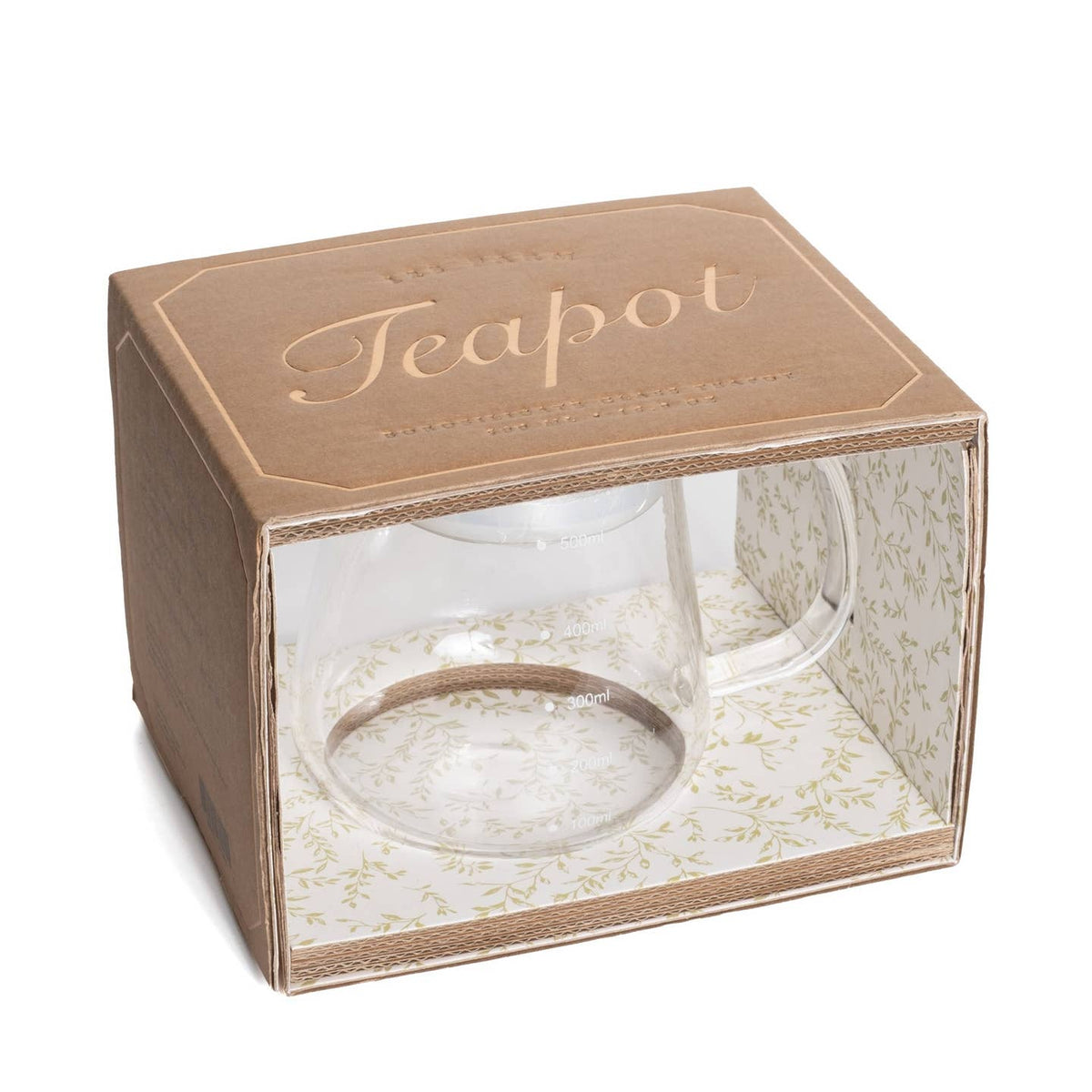 JTTP Products 123 Farm Glass Teapot, Multi-Sizes available in Joshua Tree at JT Trading Post