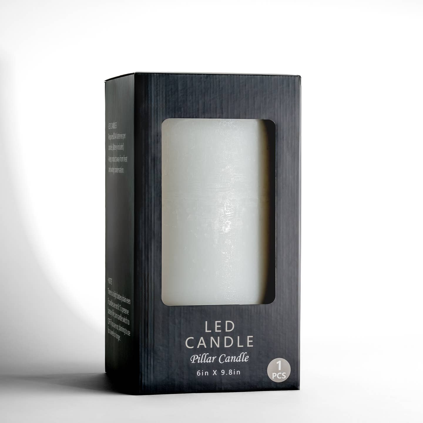 JTTP Products 3 Wick Large Flameless Candle | White available in Joshua Tree at JT Trading Post