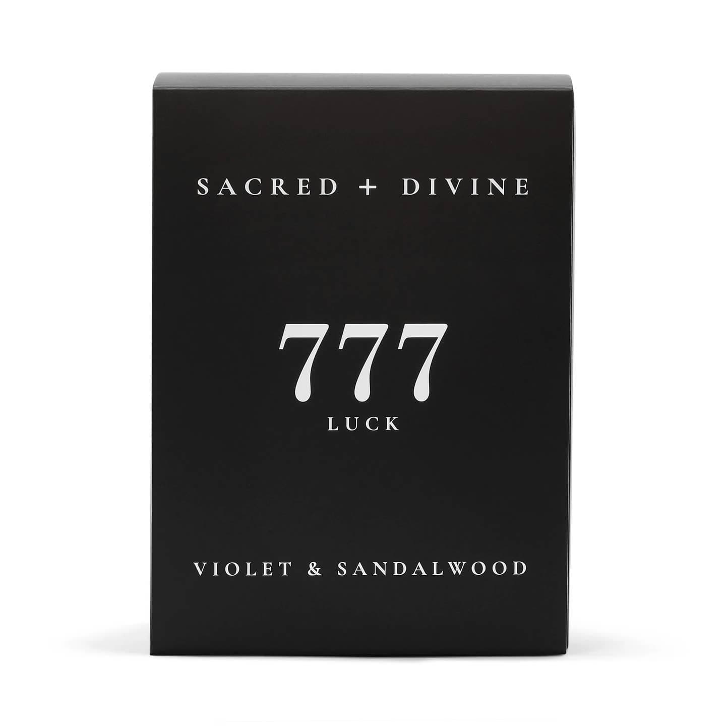 JTTP Products 777 Candle | Luck | Violet Sandalwood available in Joshua Tree at JT Trading Post