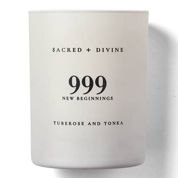 JTTP Products 999 Candle | New Beginnings | Tuberose Tonka available in Joshua Tree at JT Trading Post