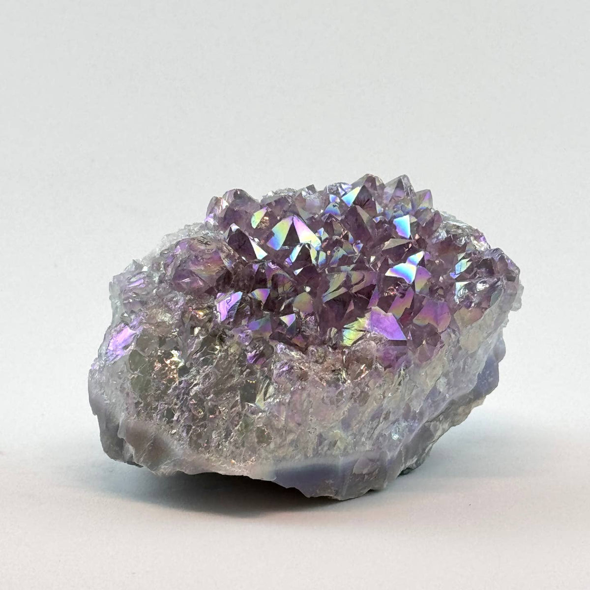 JTTP Products Angel Aura Amethyst Cluster available in Joshua Tree at JT Trading Post